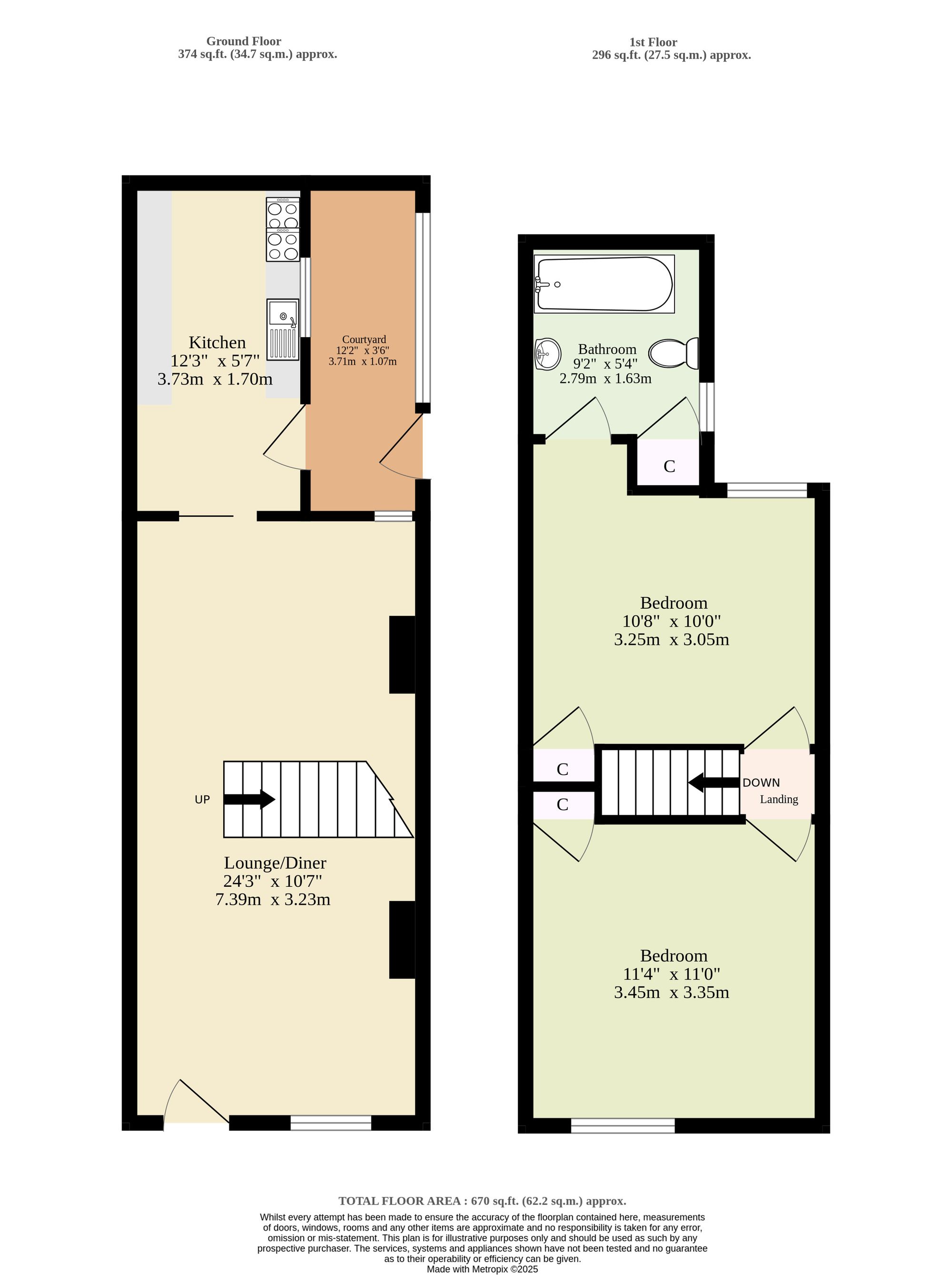 75 Northgate Street, Great Yarmouth floorplan