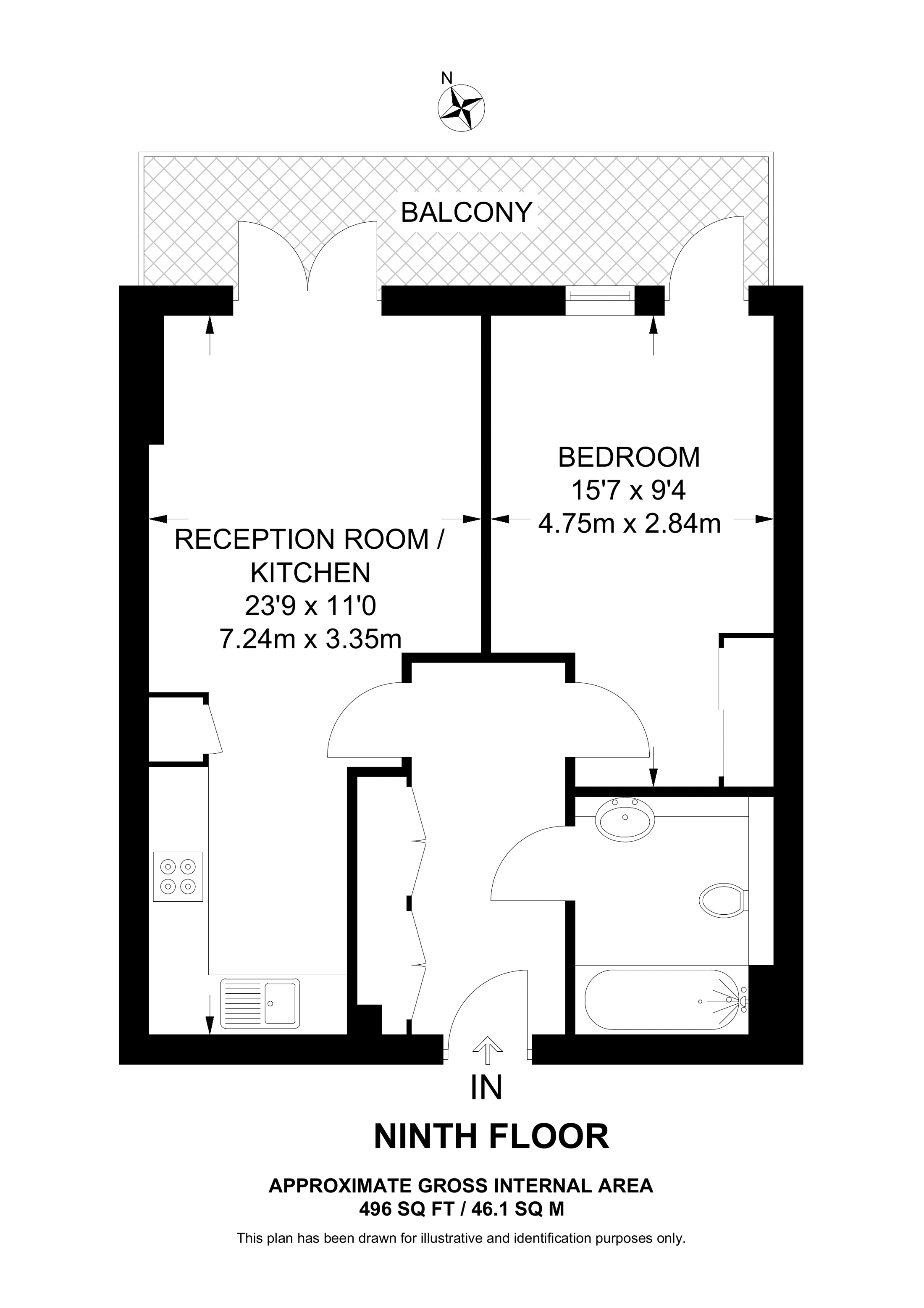 Love Lane, Woolwich, London, SE18 floorplan