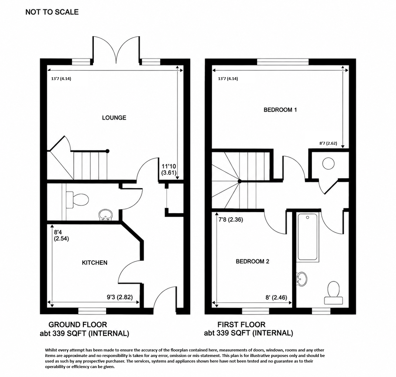 5, Thistledown Close, Farnham floorplan