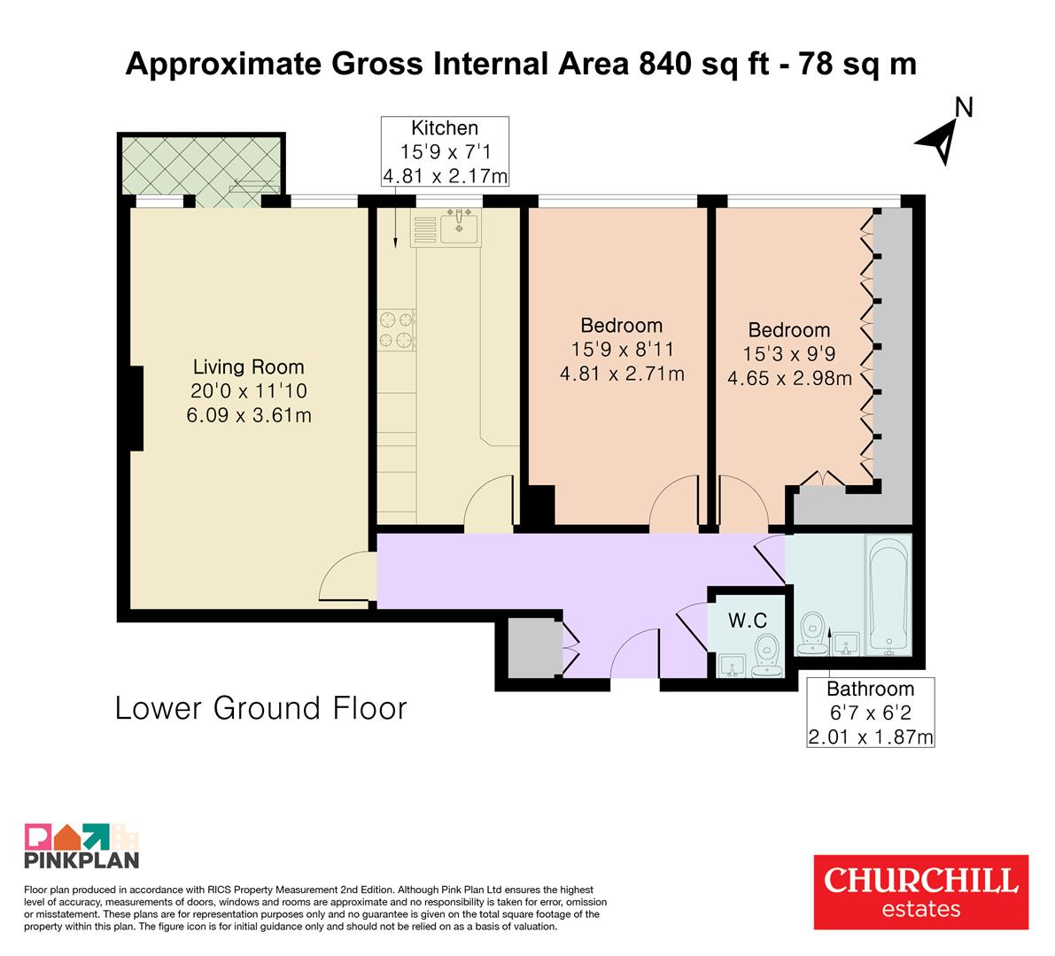 Charnwood, 715, High Road, Buckhurst Hill floorplan