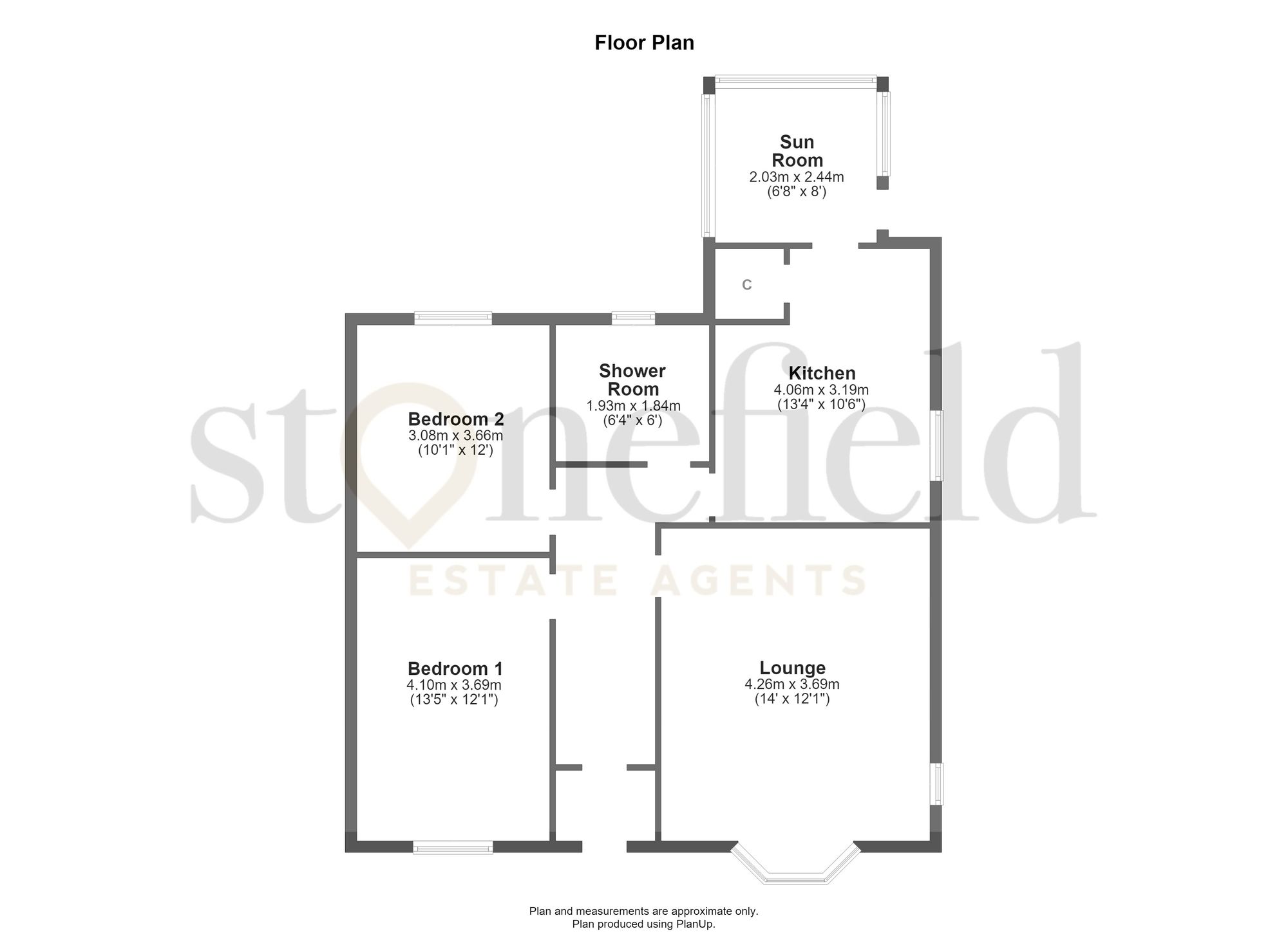 9, Holmston Drive, Ayr, KA7 floorplan