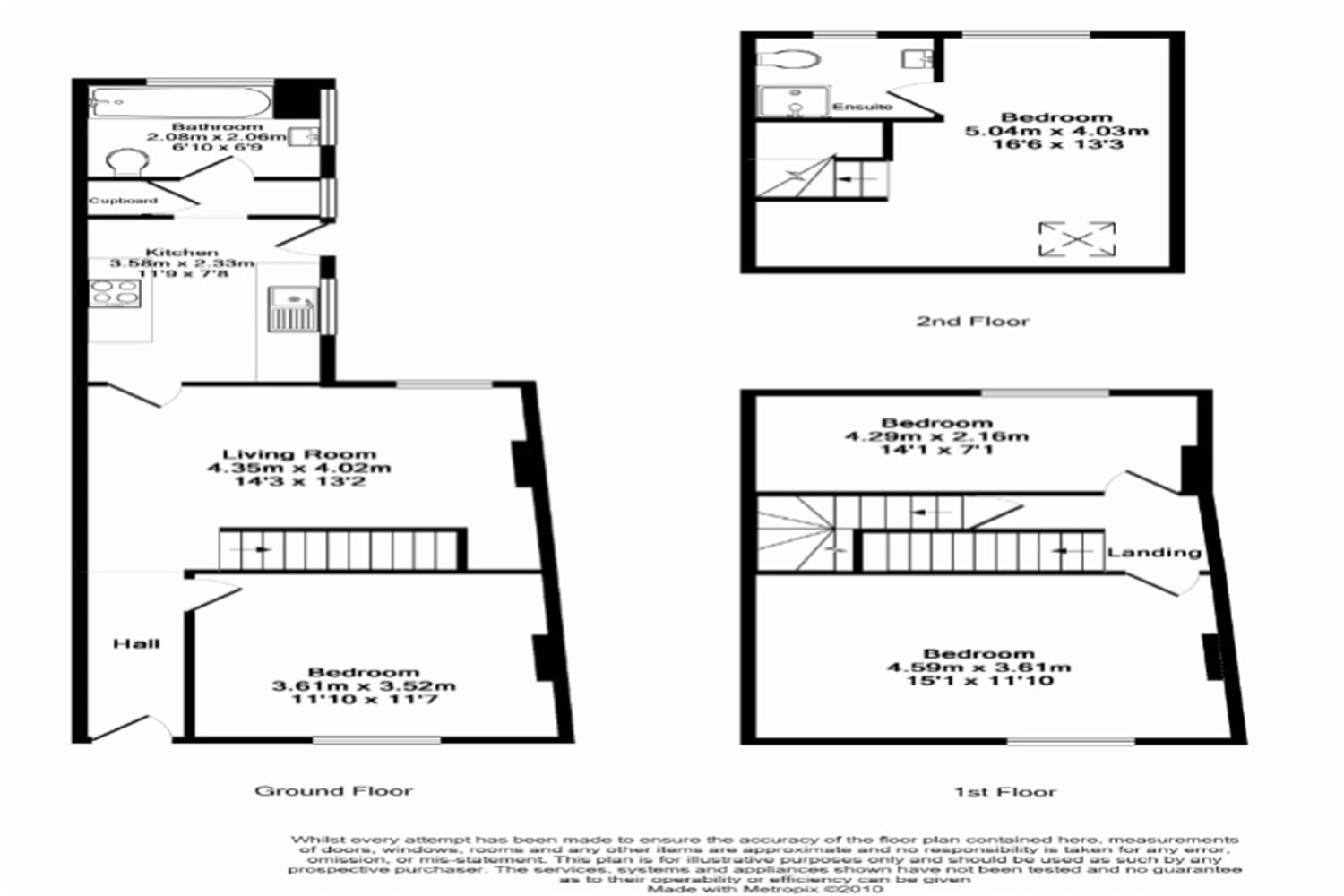 12, Temple Street, Oxford floorplan