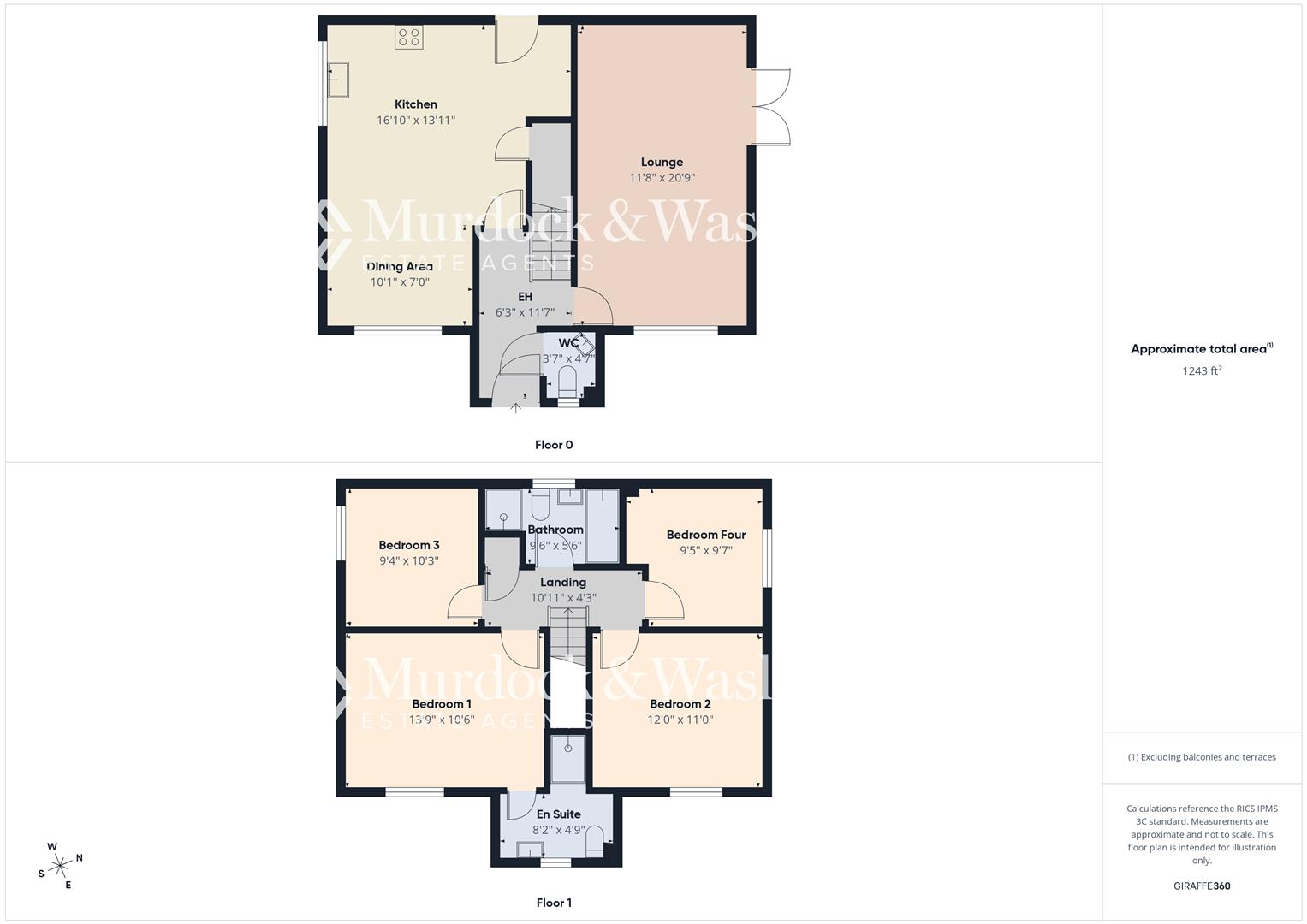 29, Aster Close, Gloucester floorplan