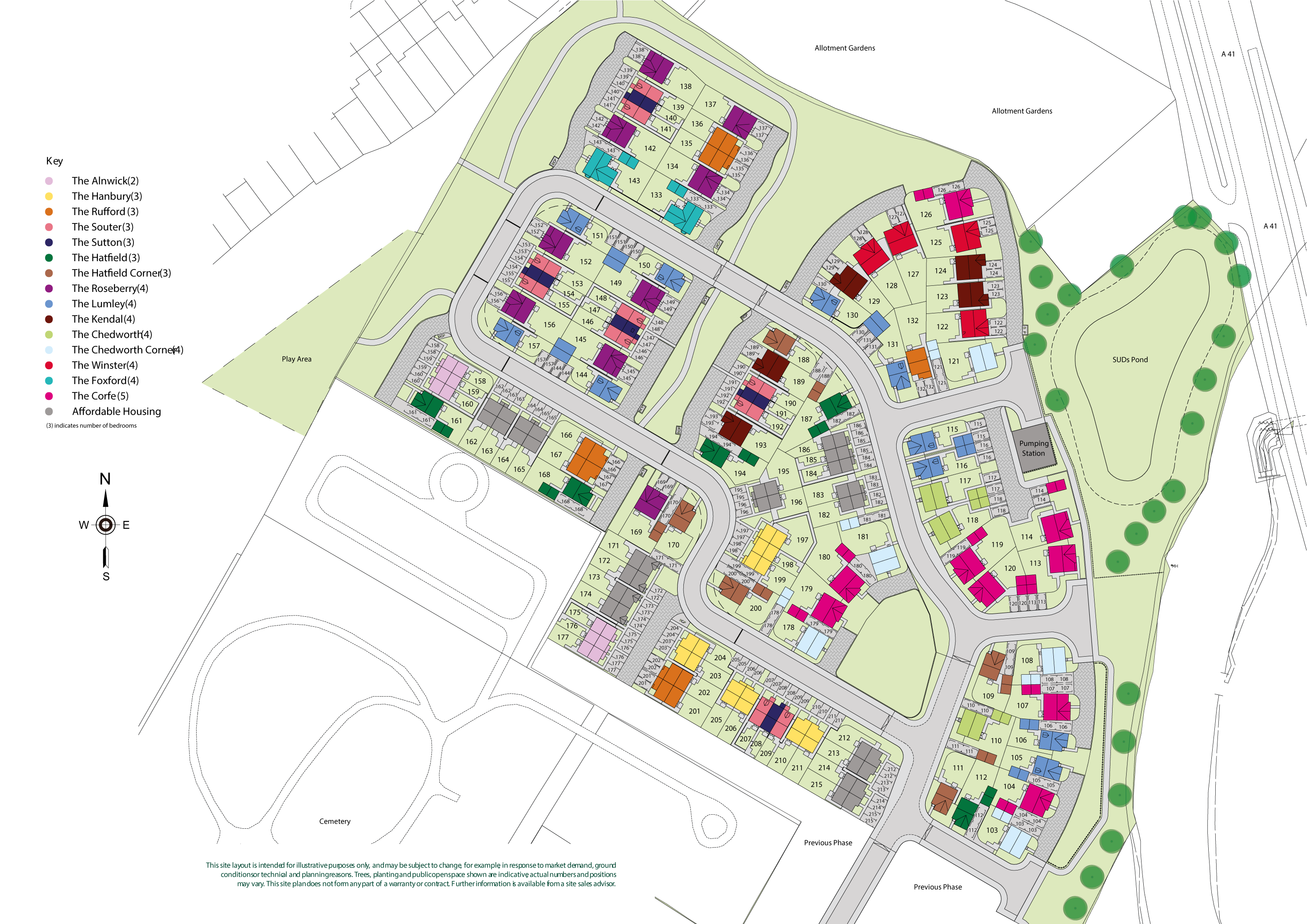 "The Chedworth" at Audley Avenue, Newport TF10, 4 bedroom detached