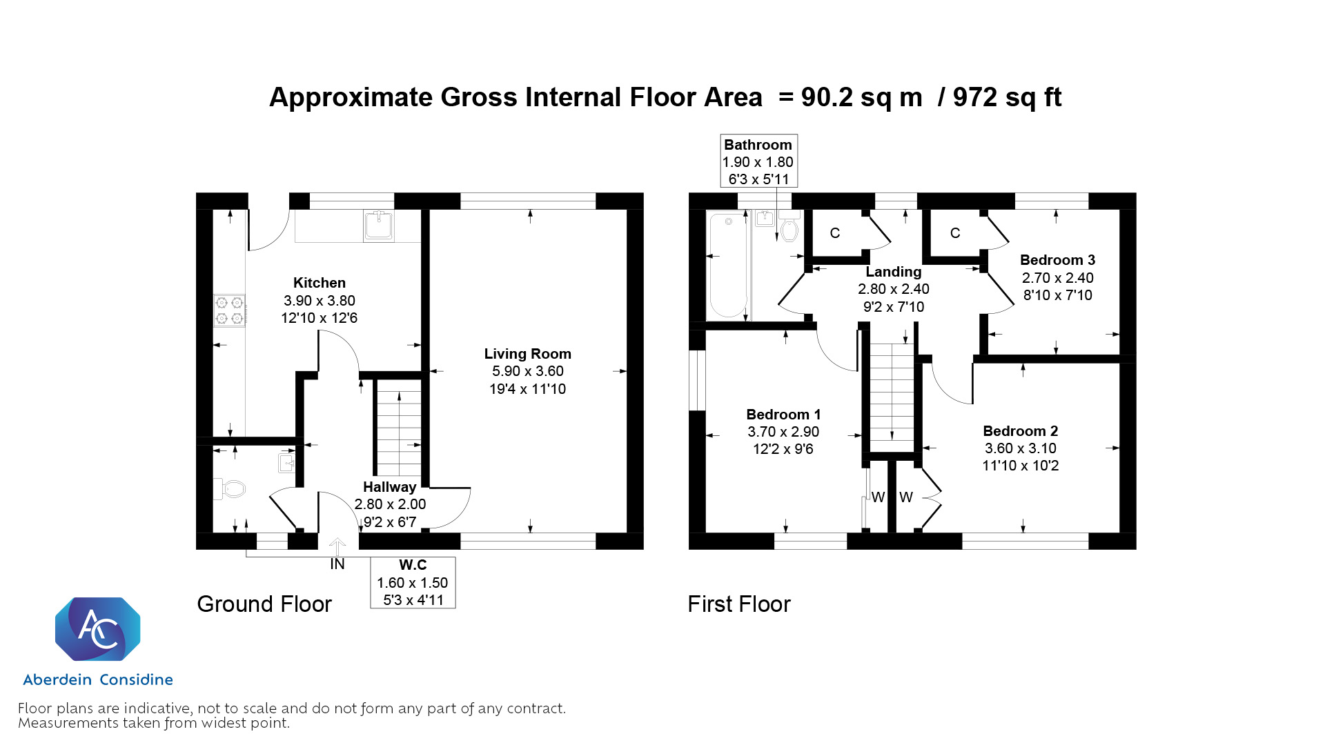 5, Keal Crescent, Glasgow City floorplan