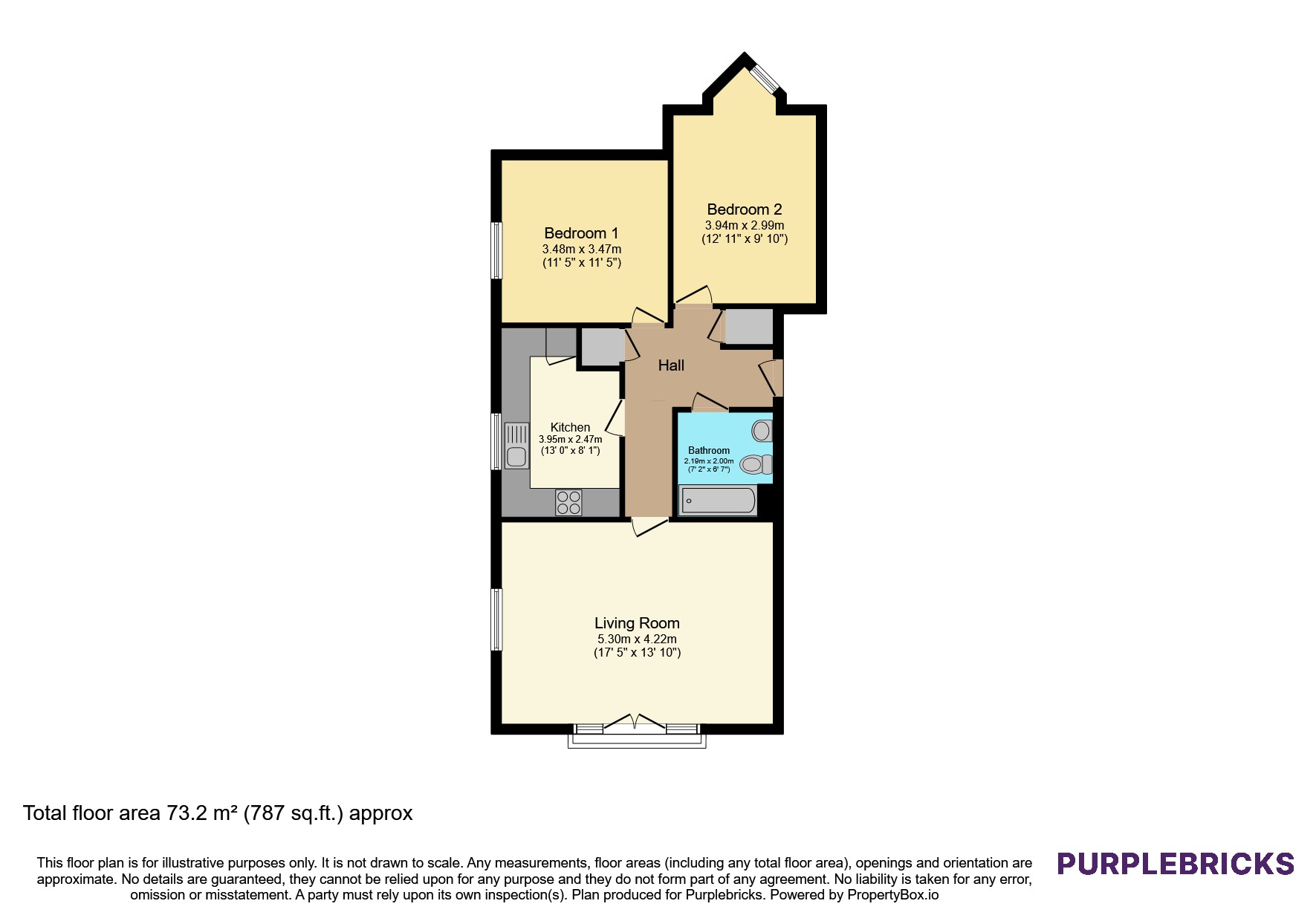 7, Pitcher Court, Gravesend floorplan