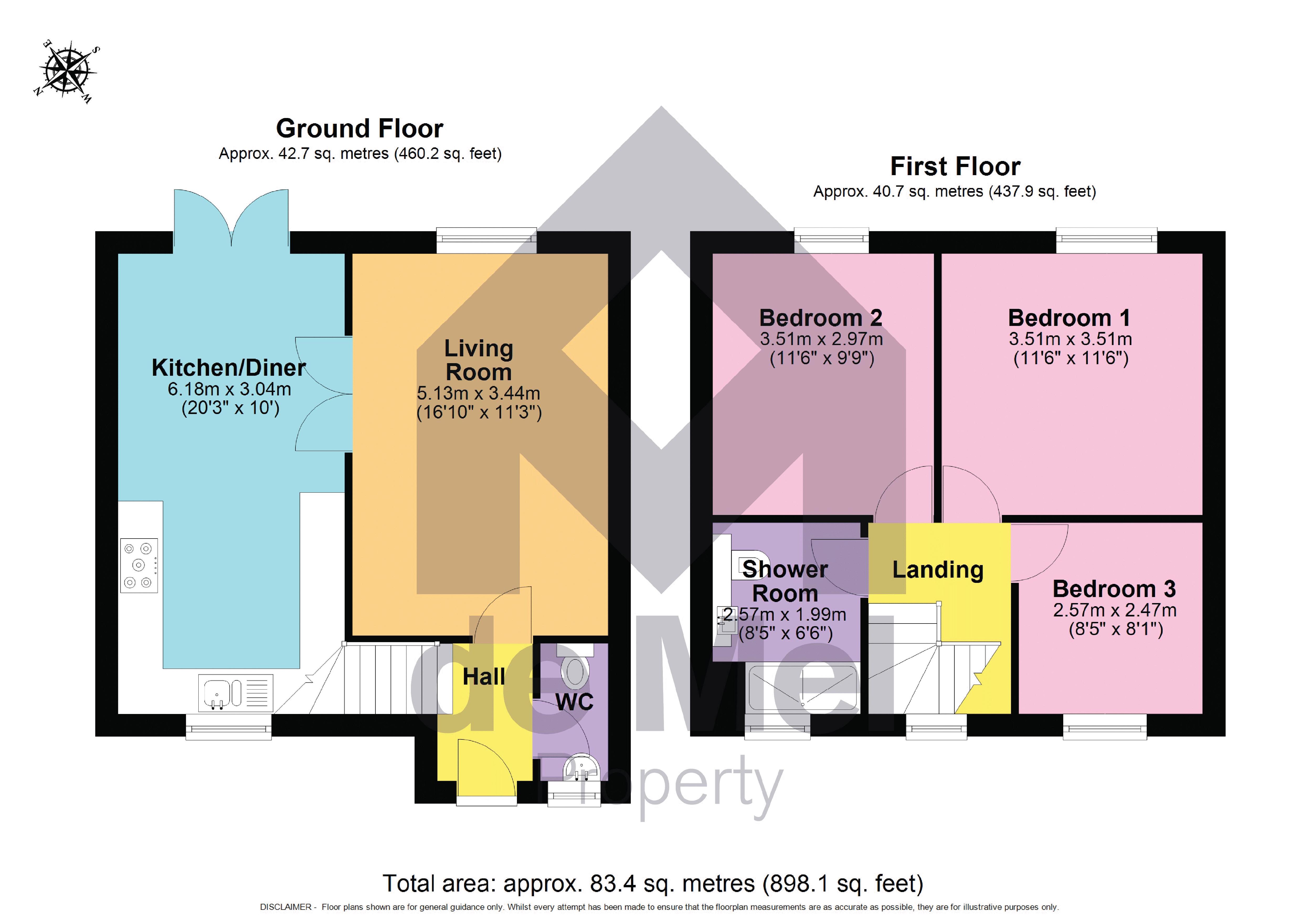 3a, Abbots Leys Road, Cheltenham floorplan