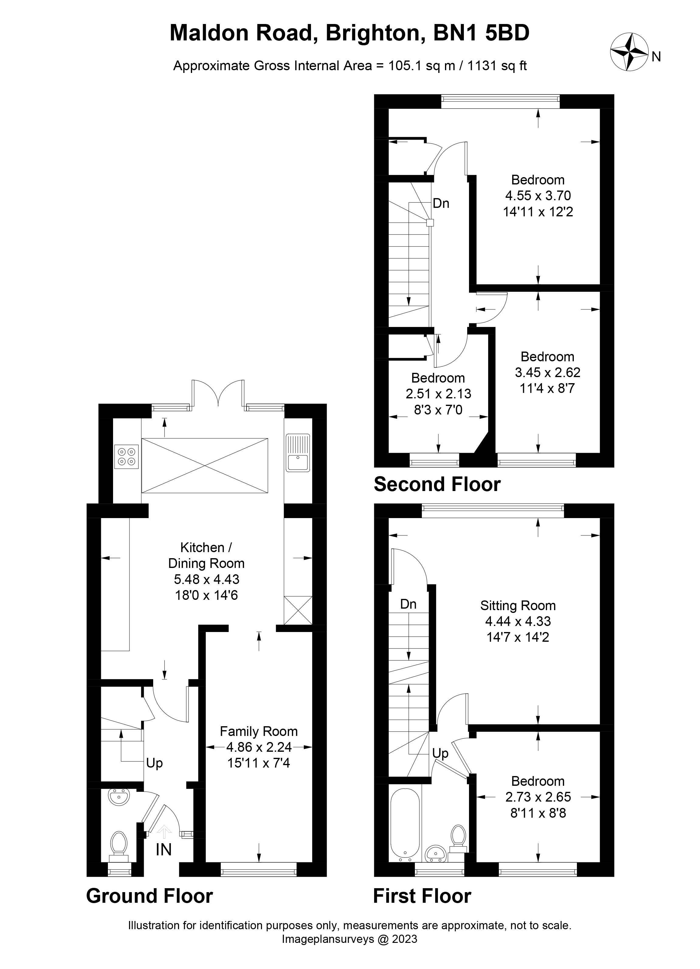 Maldon Road, Brighton BN1, 4 bedroom terraced house for sale 64193955
