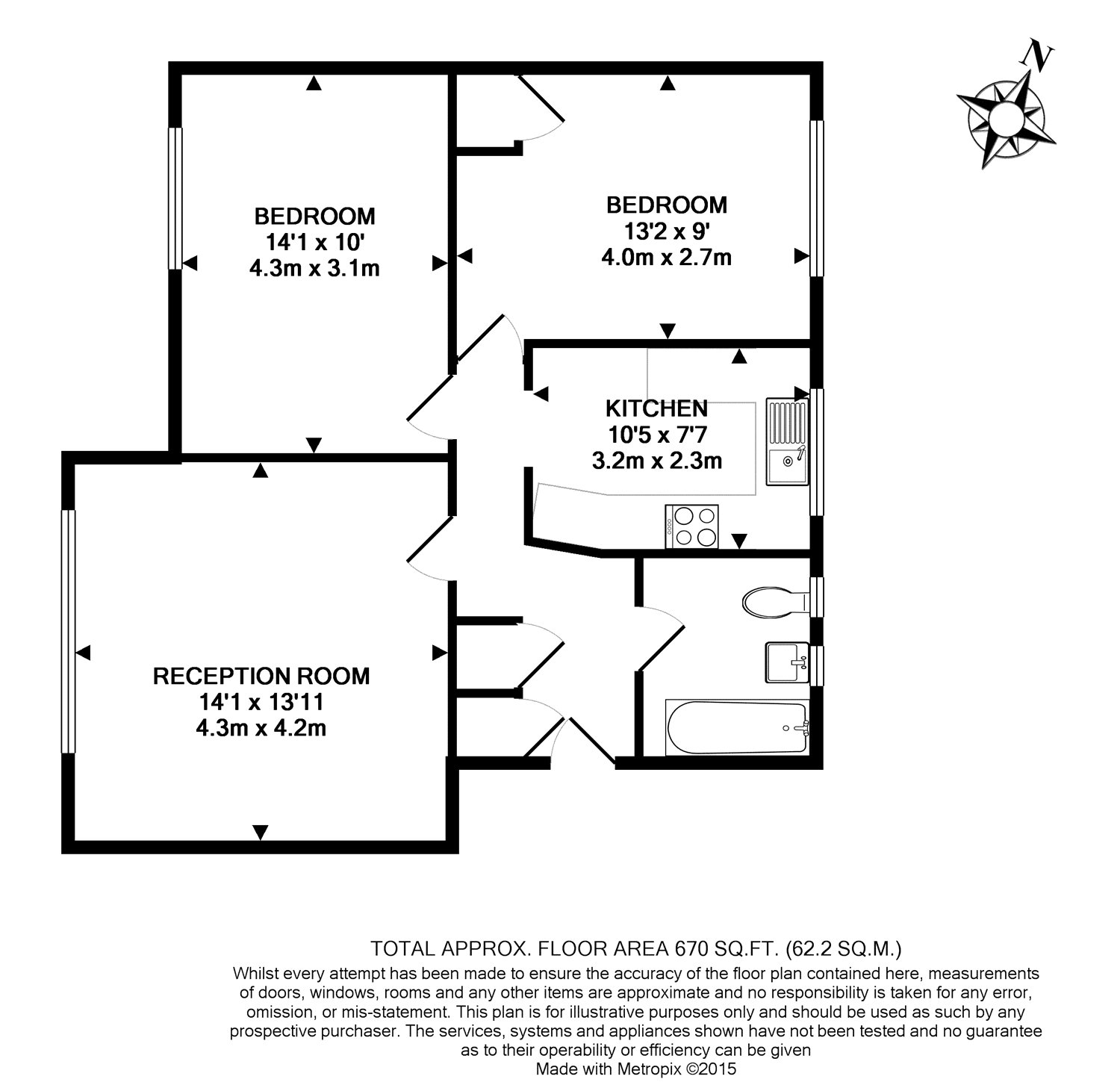 2 Bedrooms Flat to rent in Red Lion Street, Holborn, London WC1R