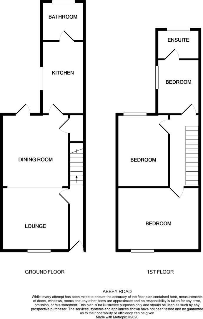 101, Abbey Road, Northampton floorplan