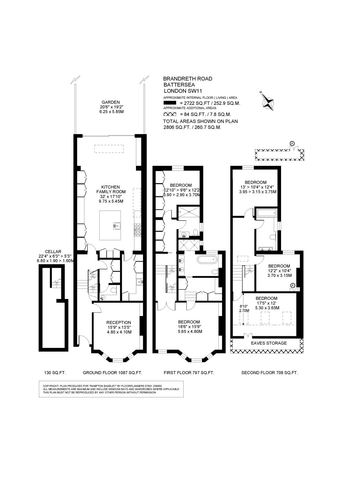 Brandreth Road, SW17 floorplan