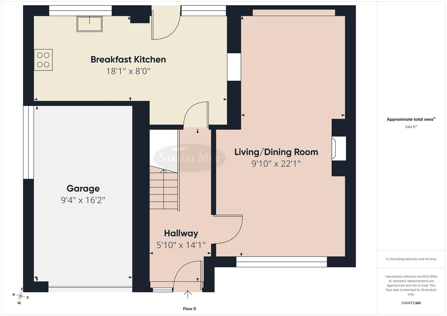 44, Wilson Road, Dronfield floorplan