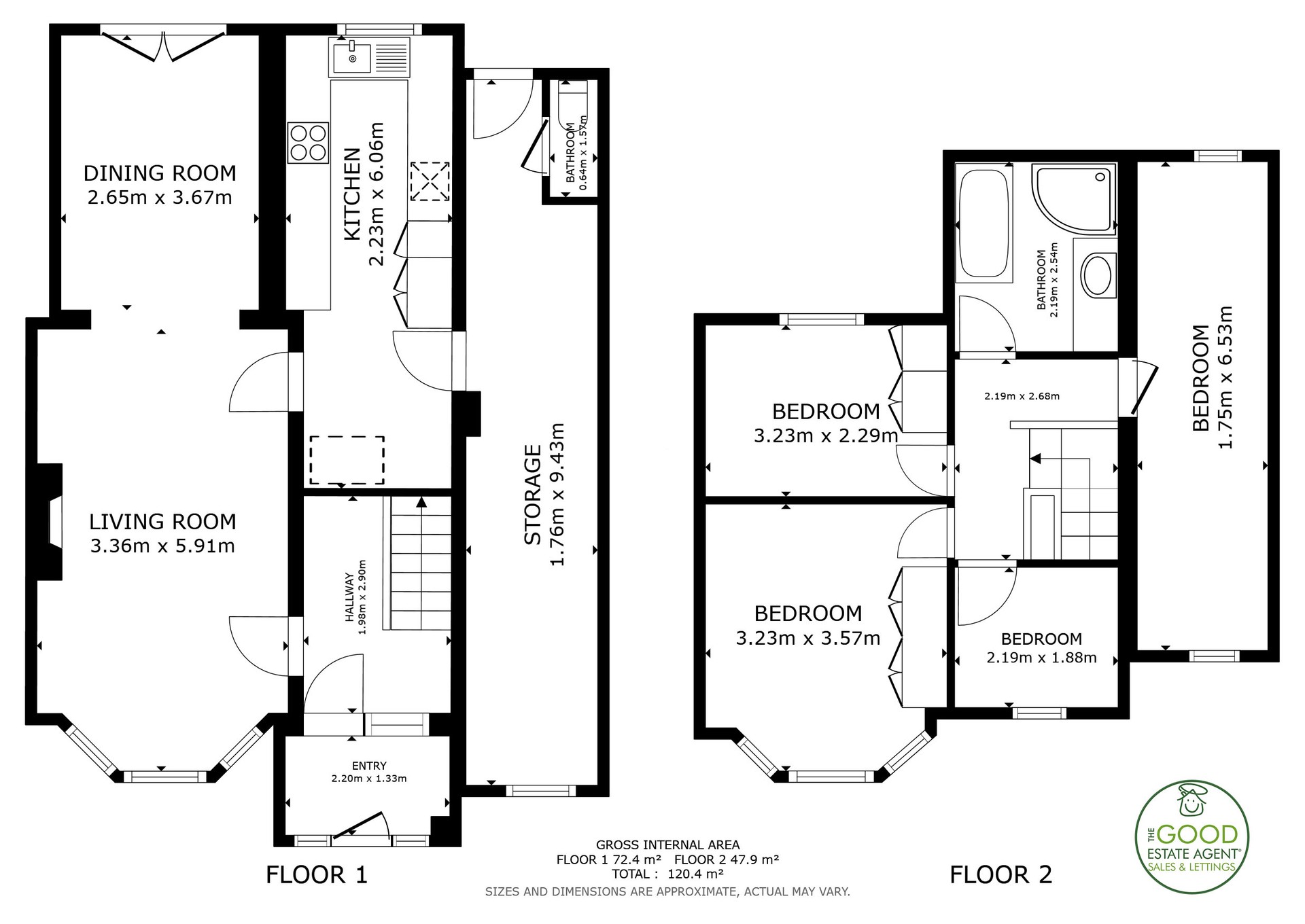 39, Greenway Road, Cheadle floorplan