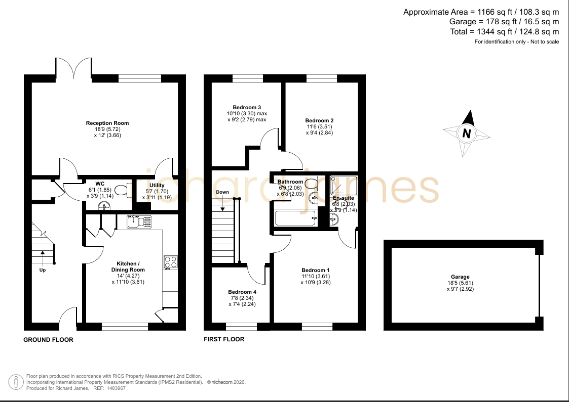 5, Staldon Court, Swindon floorplan