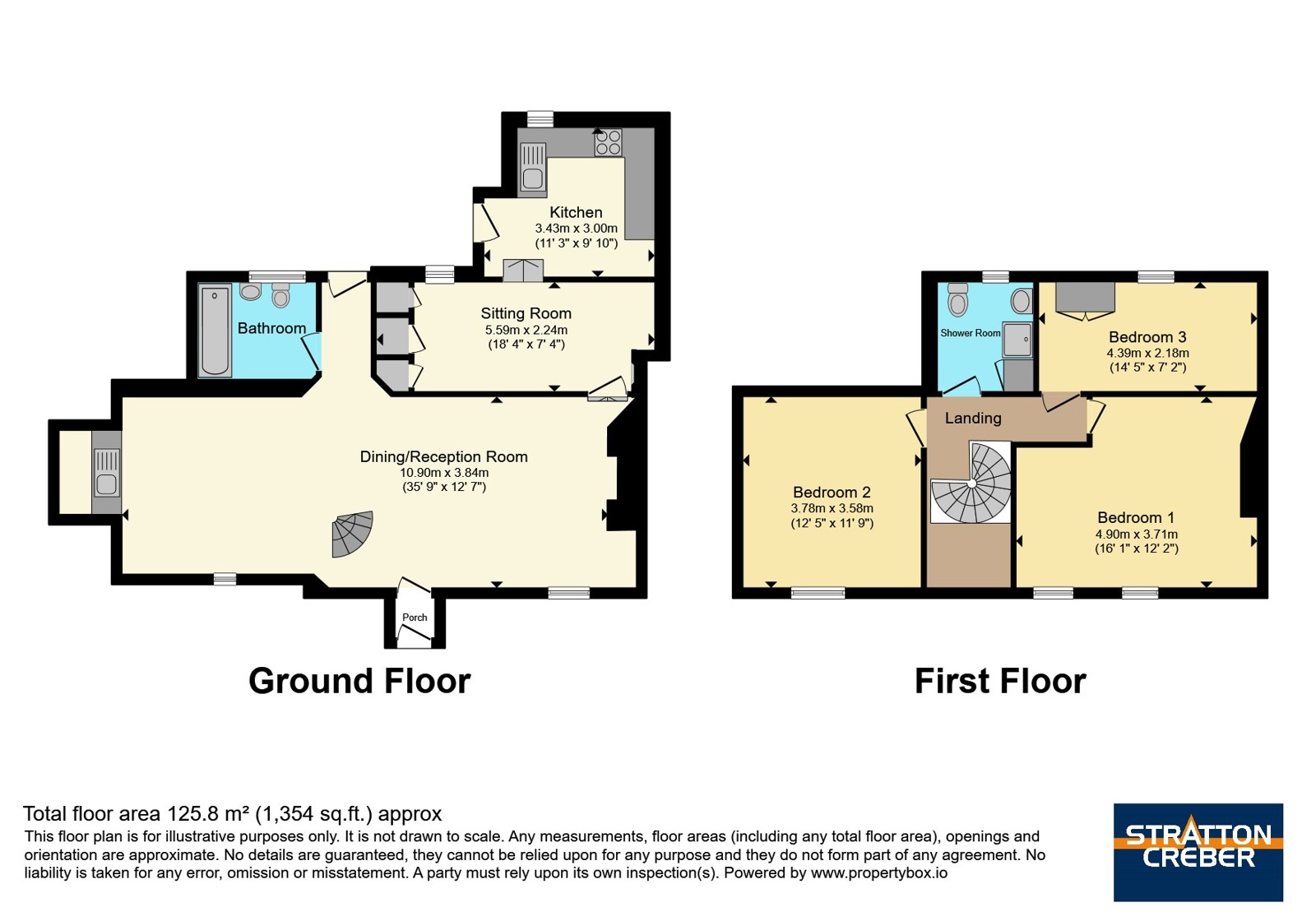 4, Trezaise Square, St. Austell floorplan
