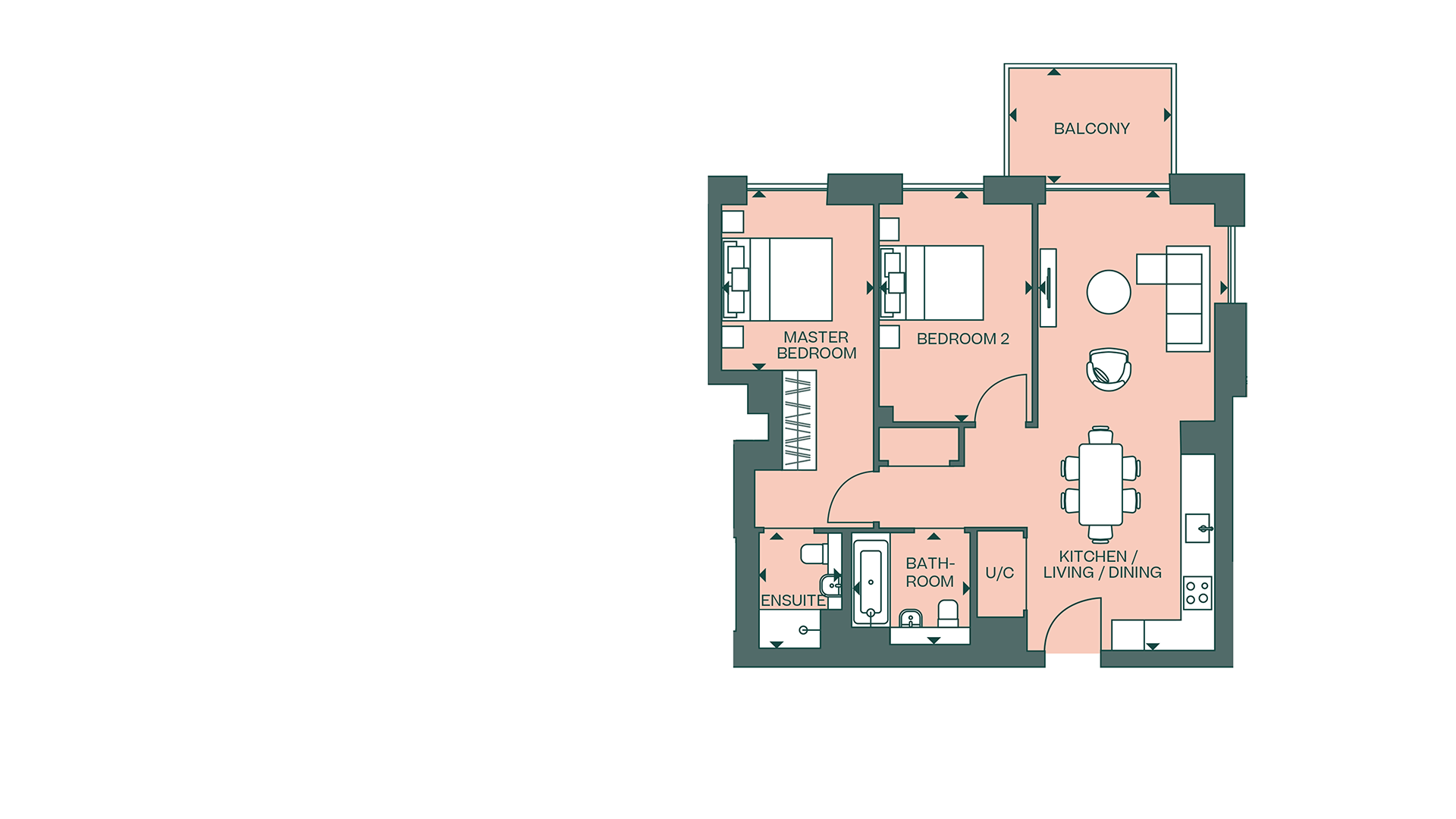 C13.04, Fulton Road, Wembley floorplan