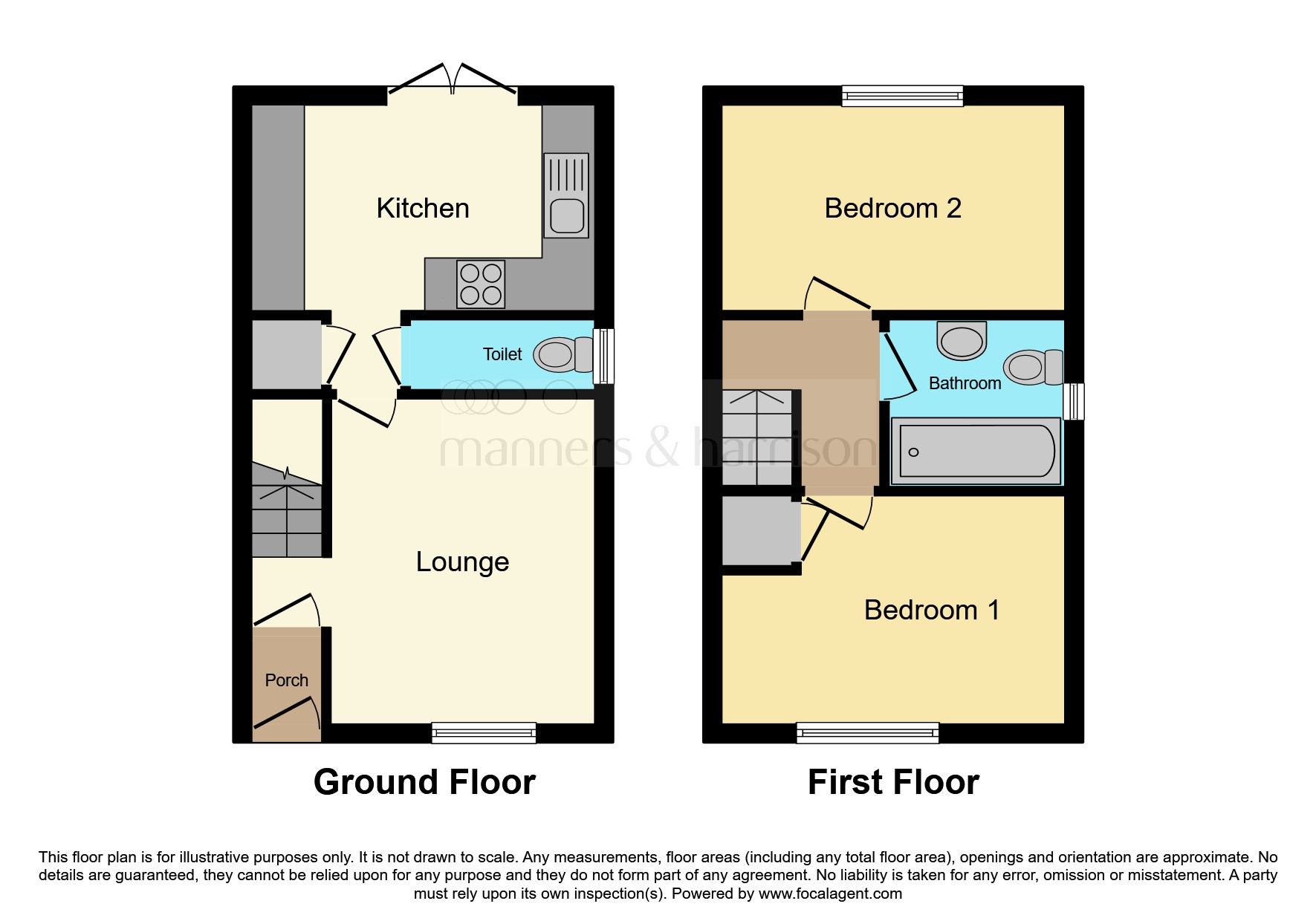 11, Hitchcock Gardens, Billingham floorplan