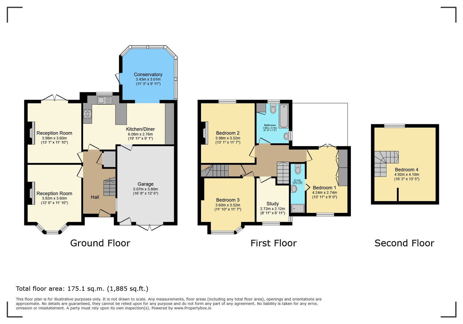 98, Cossington Road, Loughborough floorplan