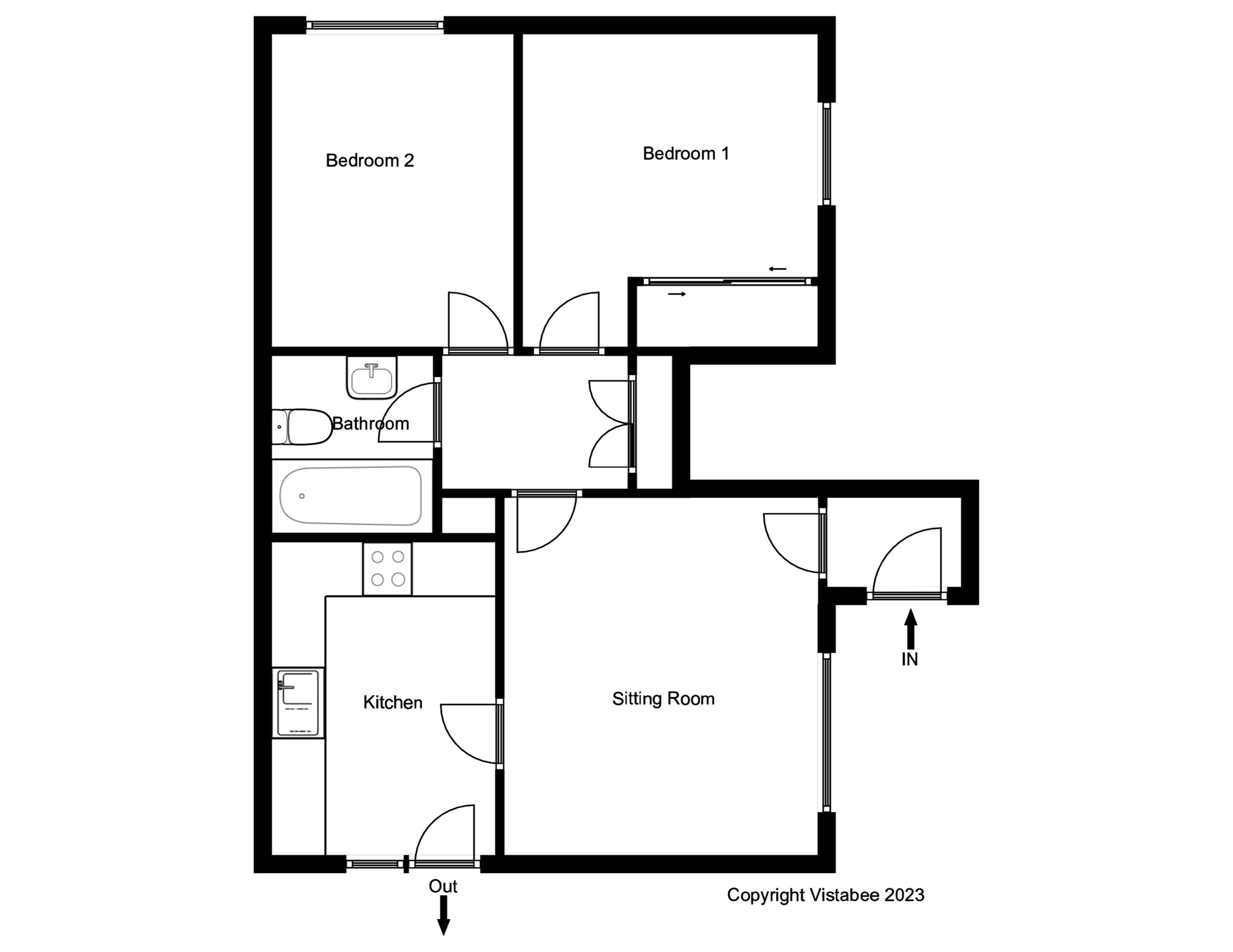 Buchlyvie Gardens, Glasgow, East Dunbartonshire G64, 2 bedroom flat for sale