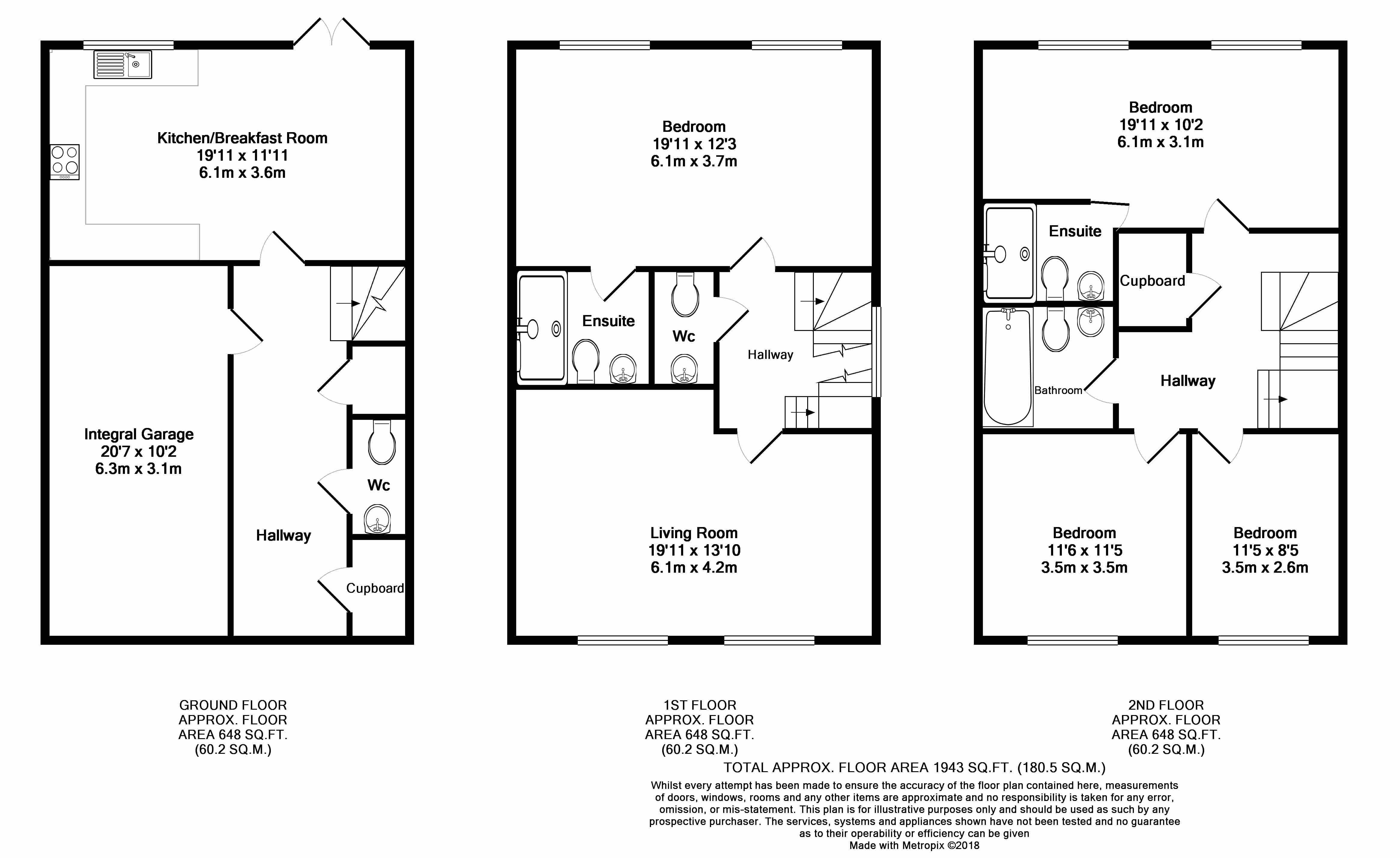 4 Bedrooms Town house to rent in Josiah Drive, Ickenham, Uxbridge UB10