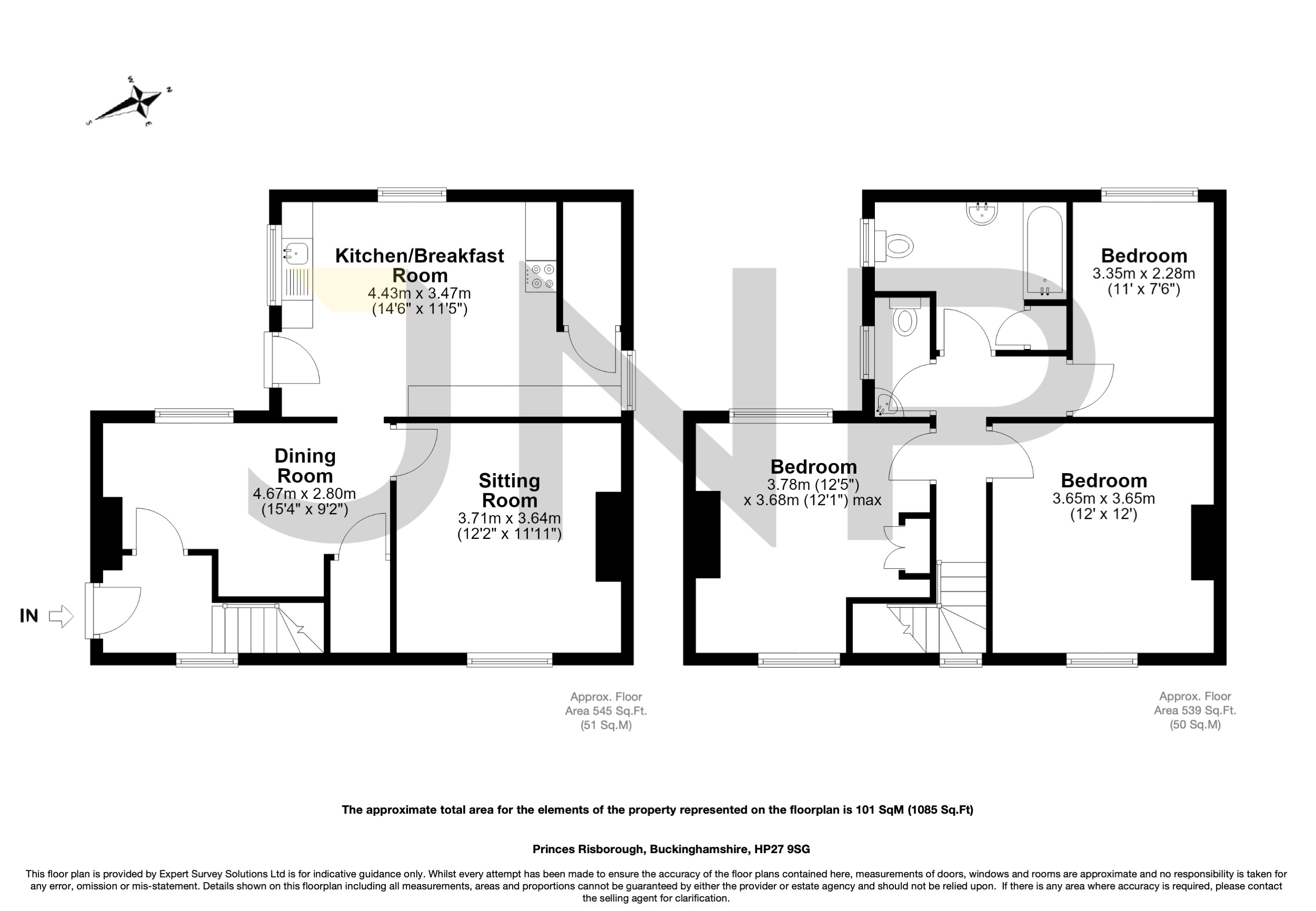 Thame Road, Princes Risborough floorplan