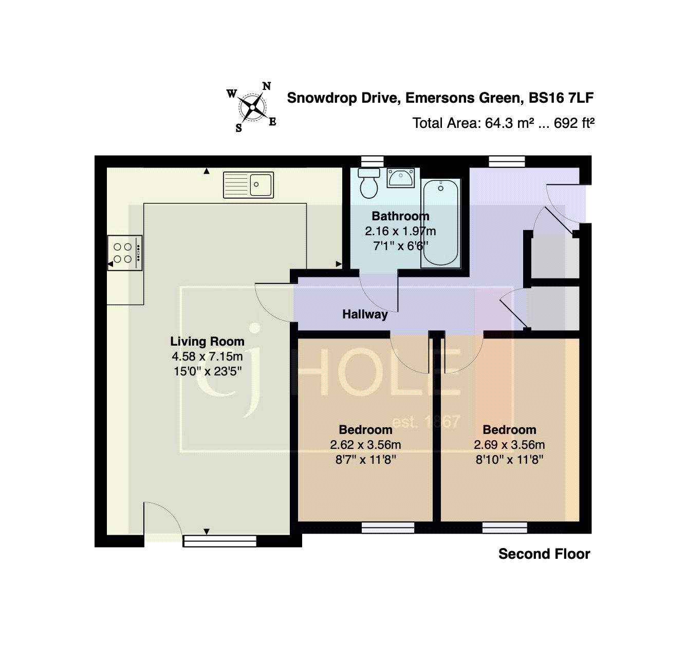 Snowdrop Drive, Bristol floorplan