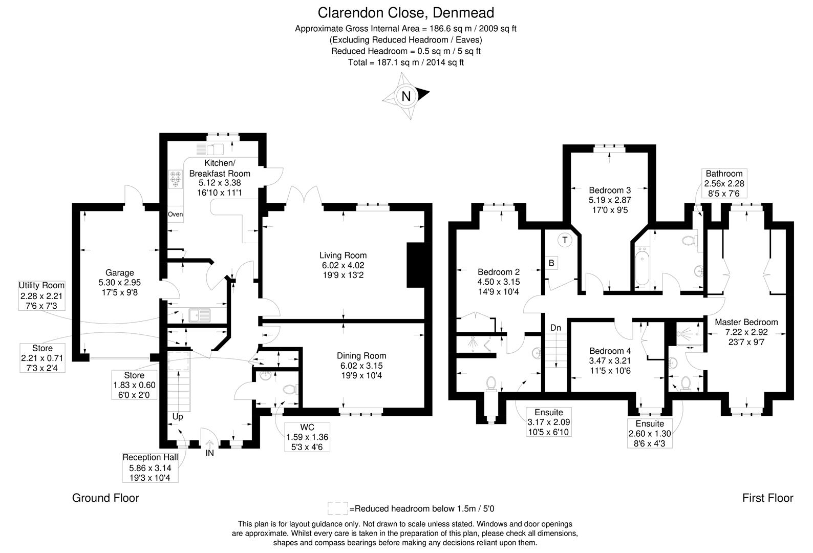 2, Clarendon Close, Waterlooville floorplan