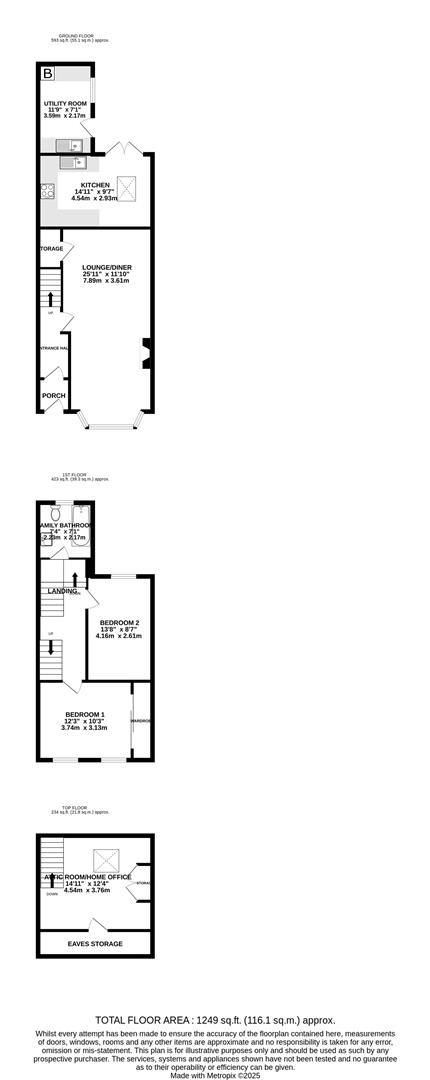 18, Victoria Avenue, Douglas floorplan
