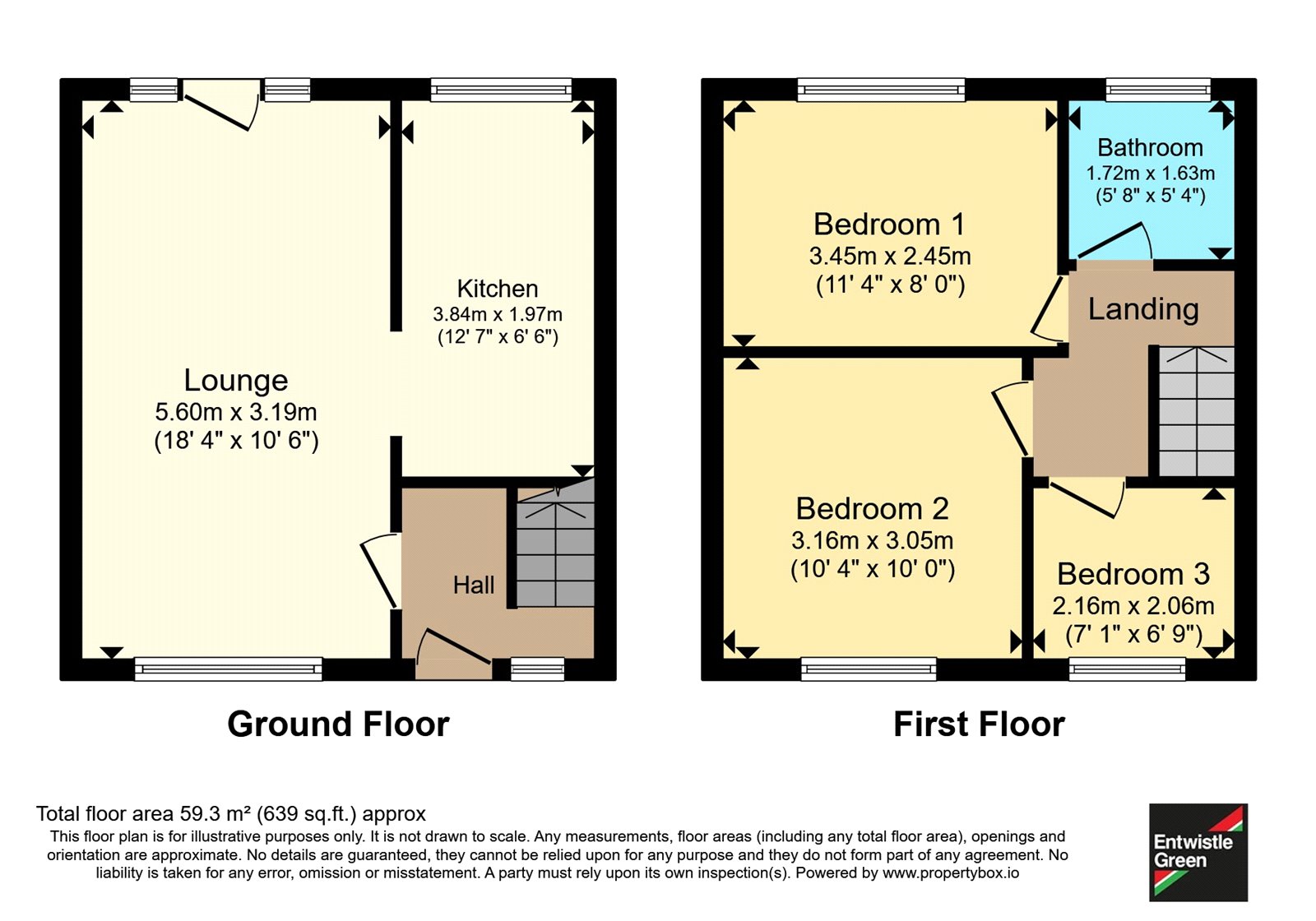 3, Ross Street, Cheshire floorplan