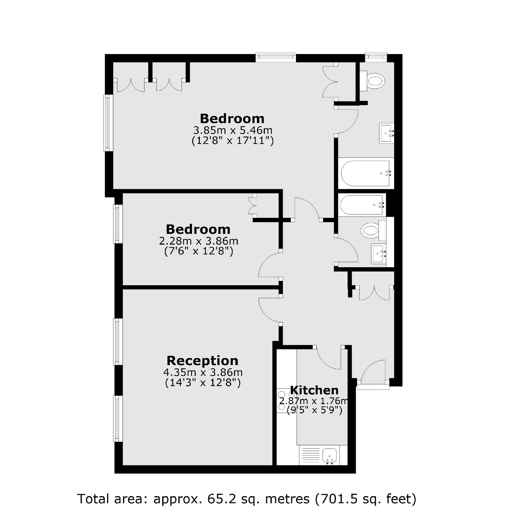 Chiswick High Road, London W4, 2 bedroom flat for sale 64855156