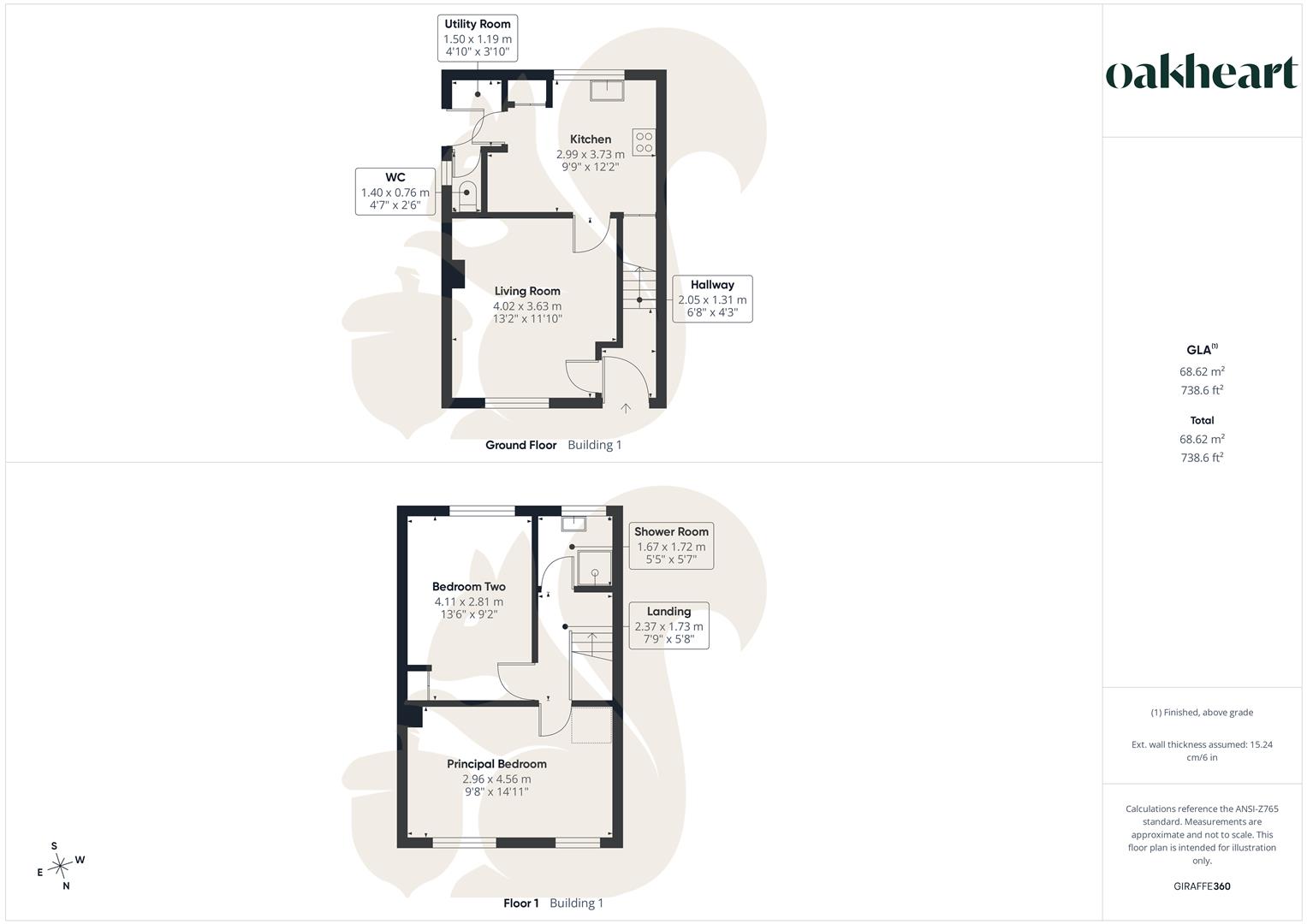 16, Peldon Crescent, Colchester floorplan