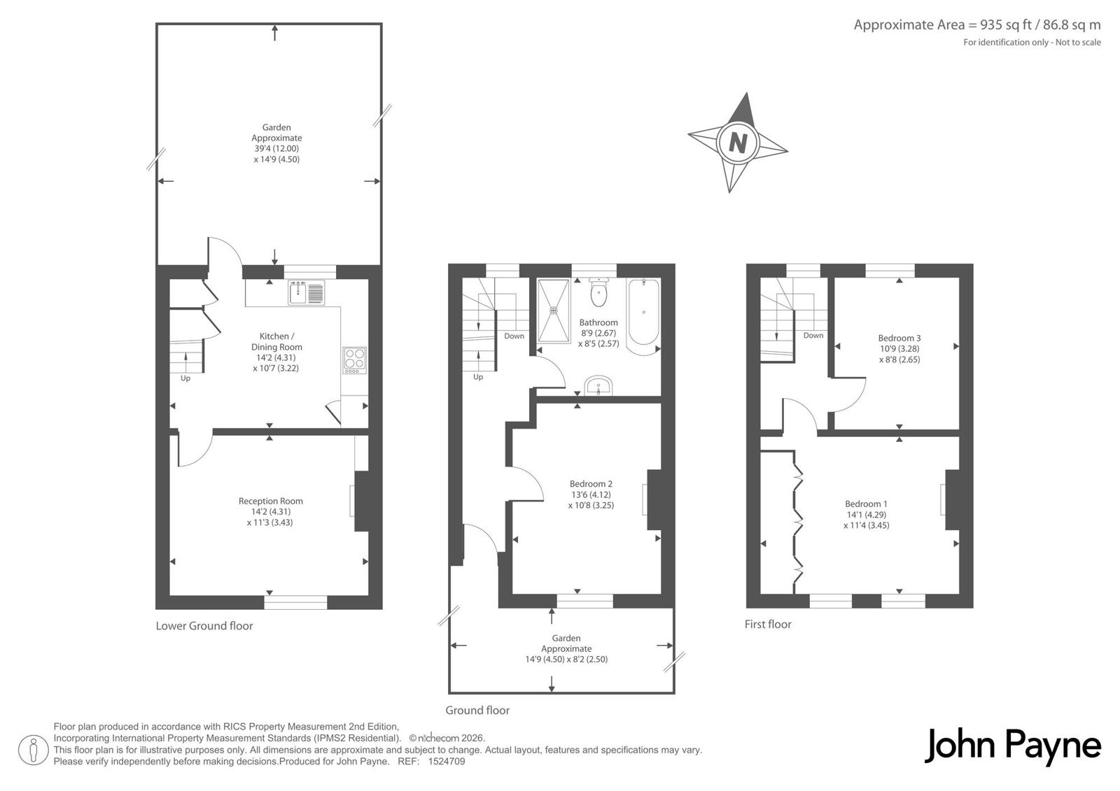 17, Lizban Street, London floorplan