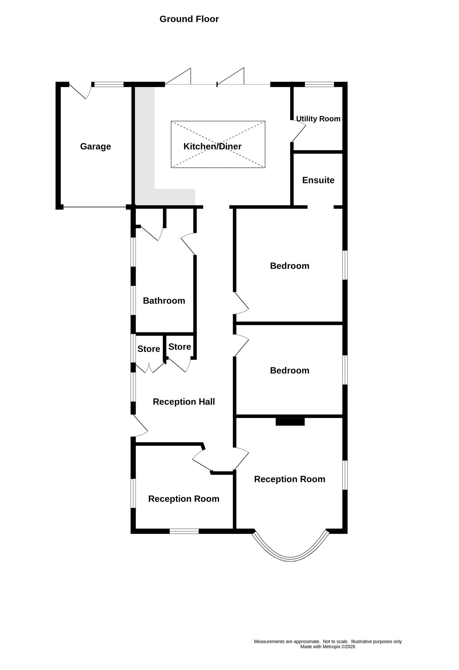 22a, Belle Vue, Stourbridge floorplan