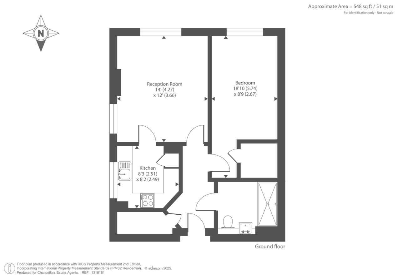 18 Yeats Lodge, Thame floorplan
