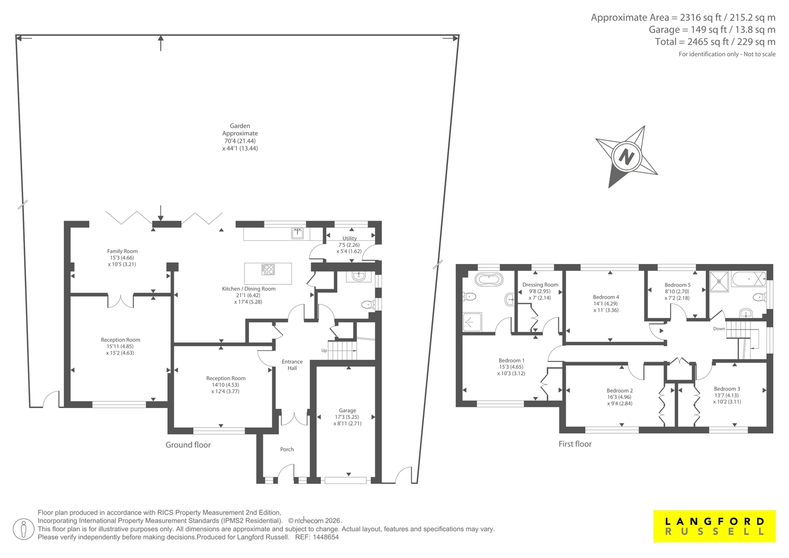 5, Norman Close, Orpington floorplan