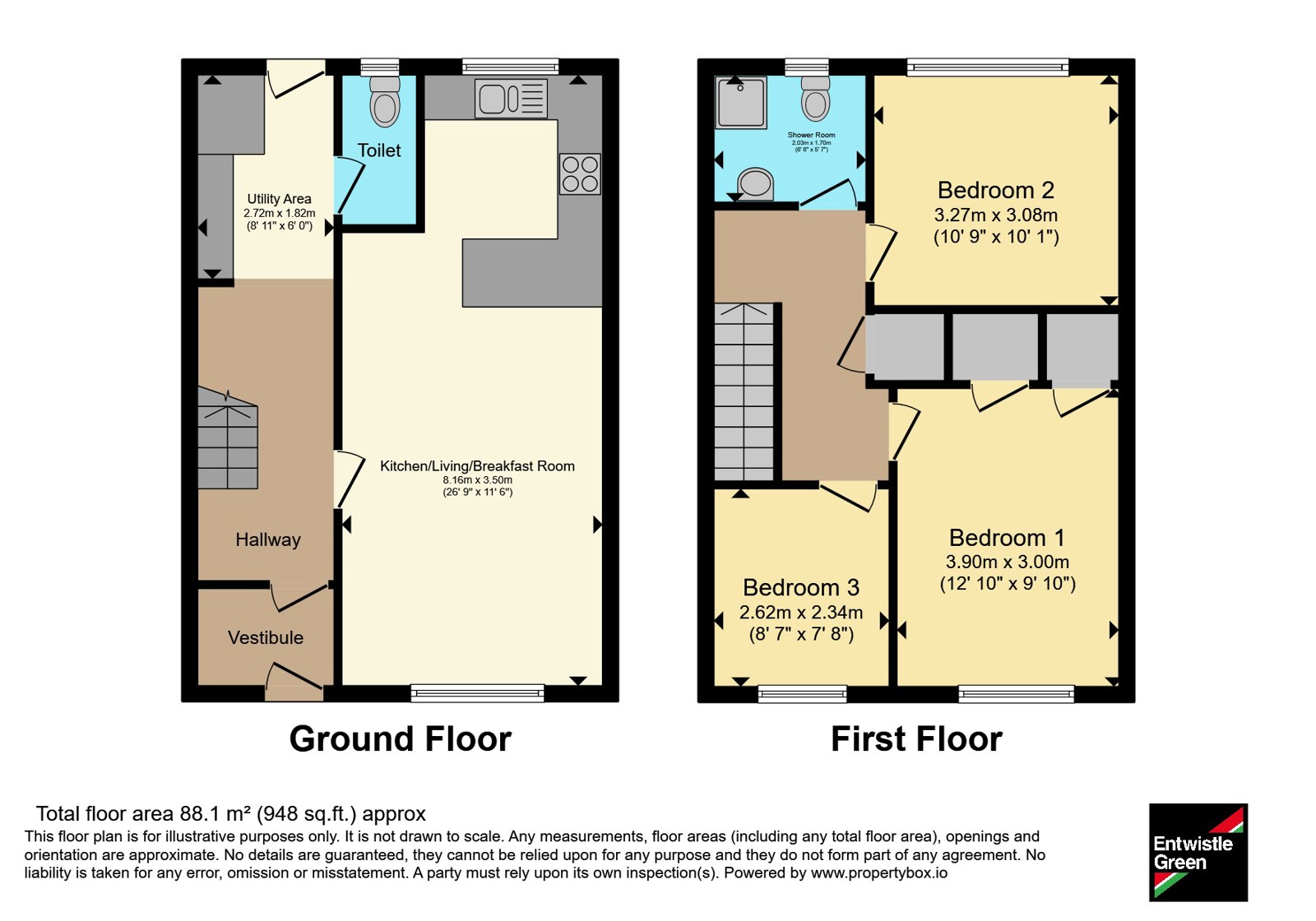 8, Condron Road South, Merseyside floorplan