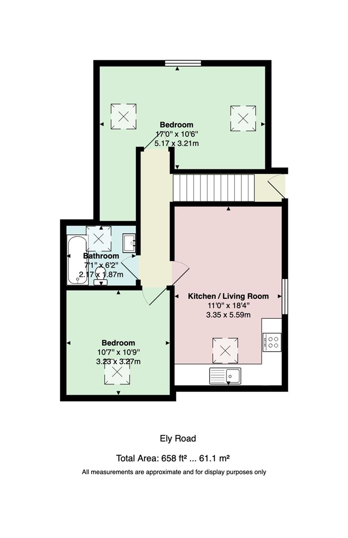 Ely Road, Llandaff, Cardiff CF5, 2 bedroom flat to rent 65562986