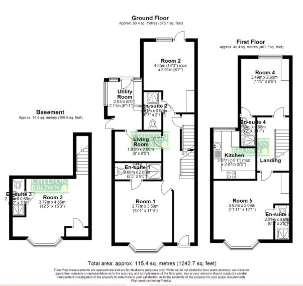 27, Beech Avenue, Northamptonshire floorplan