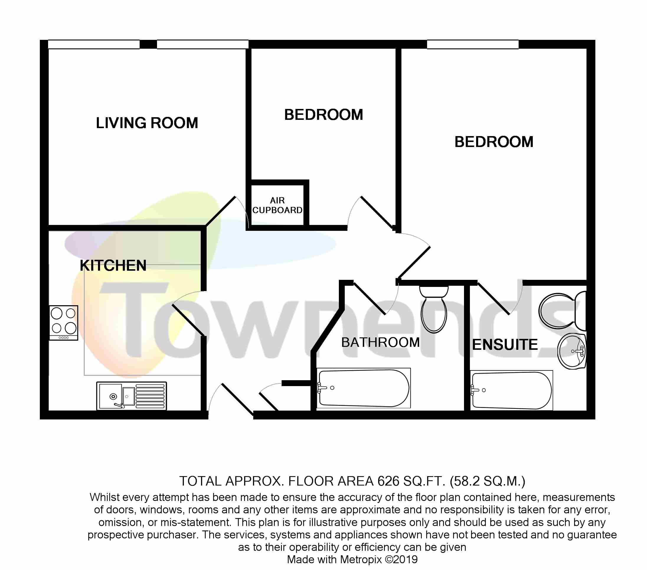 2 Bedrooms Flat to rent in Surrey Cloisters, Kings Road, Godalming, Surrey GU7