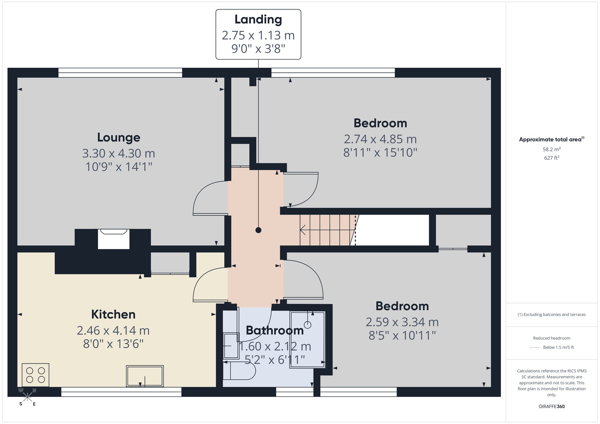 10 Islwyn Close, Ebbw Vale floorplan