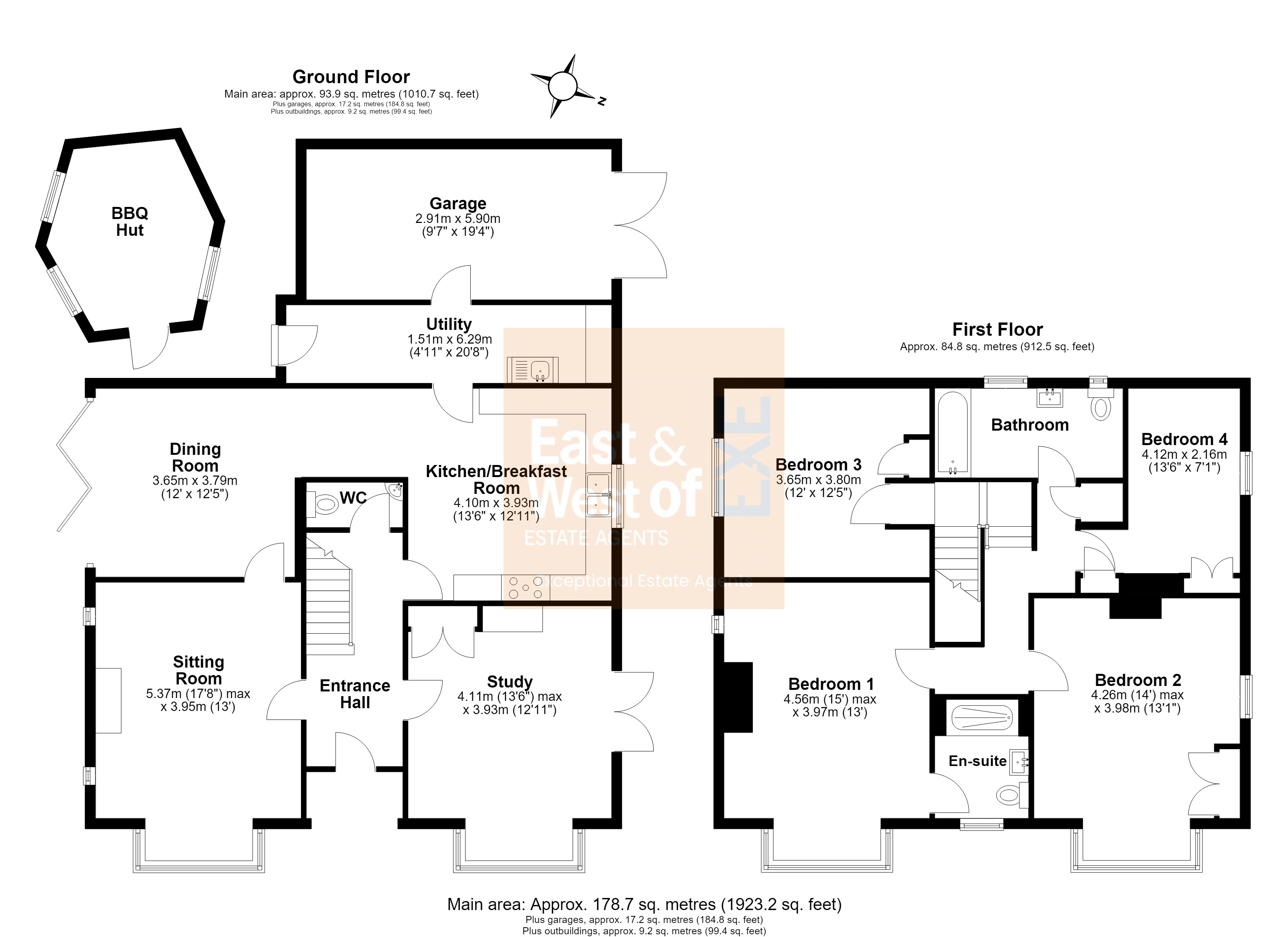The Shieling, Globe Hill, Exeter floorplan