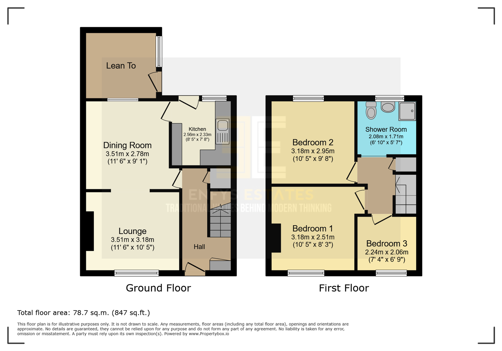18, Helyg Road, Penmaenmawr floorplan