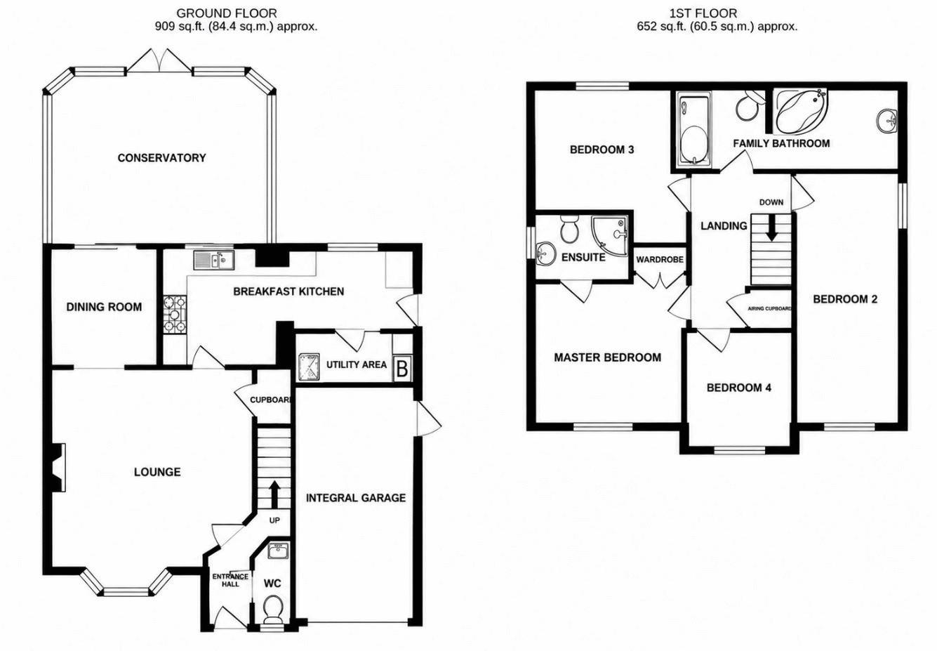 7, The Westfields, Market Drayton floorplan