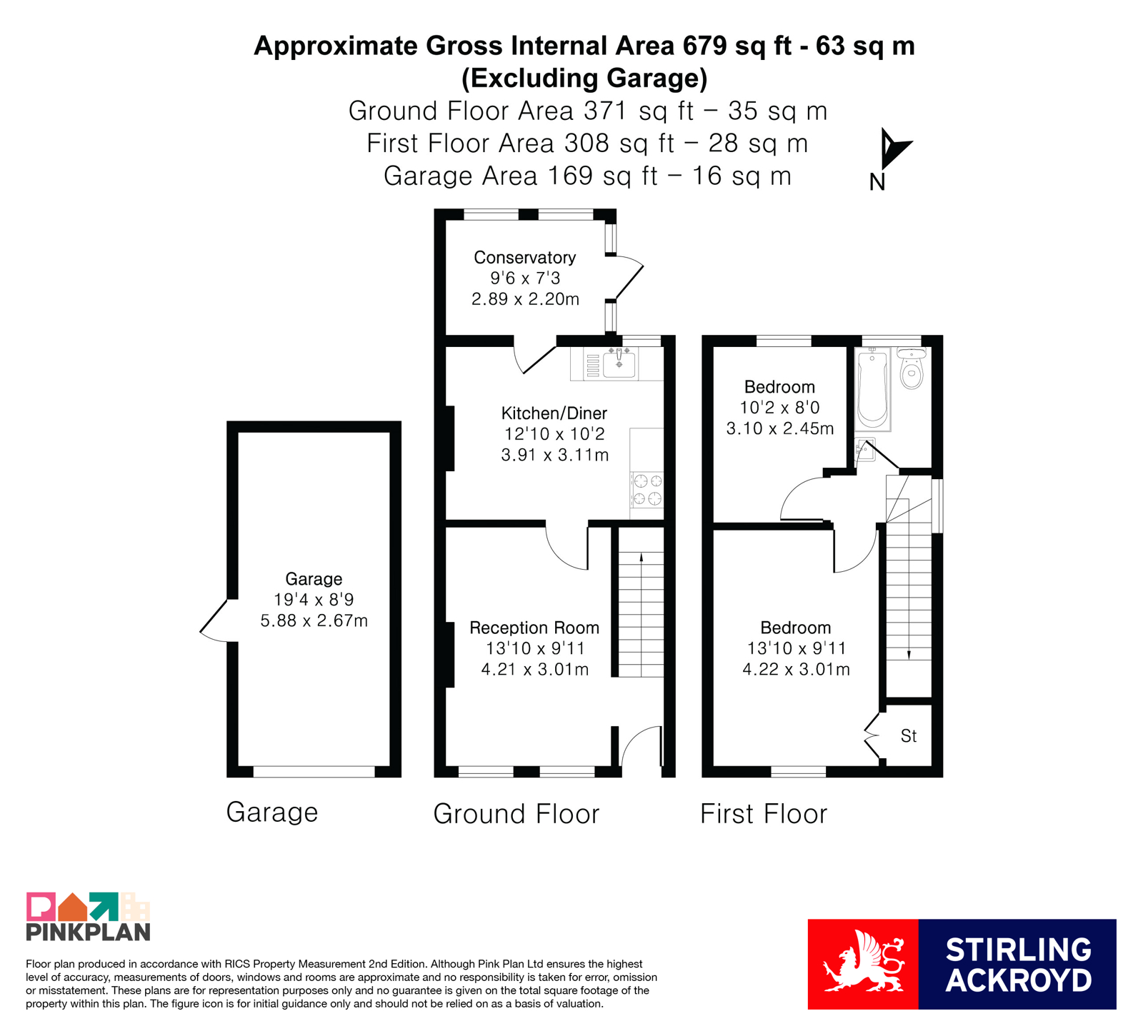 78, Warwick Avenue, Surrey floorplan