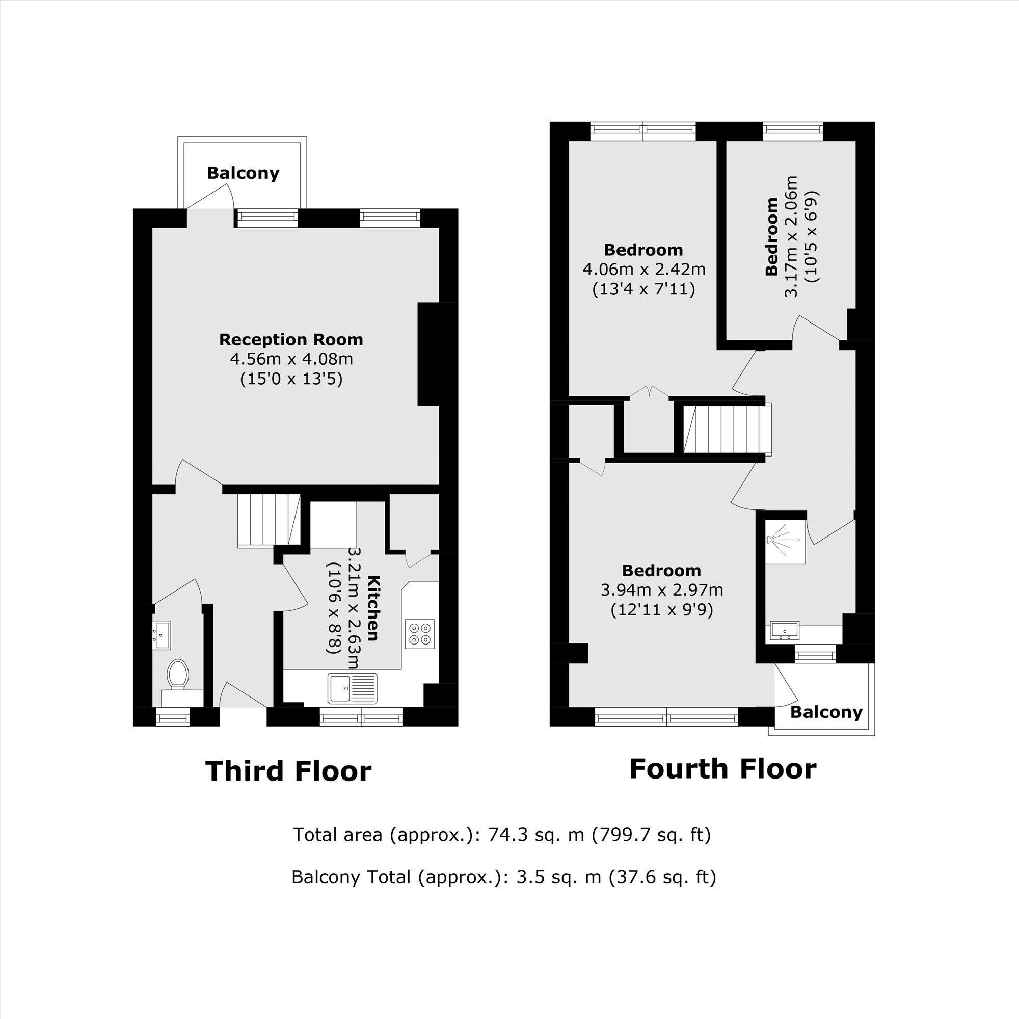 Flat 25, Stafford Cripps House, Clem Attlee Court, London floorplan