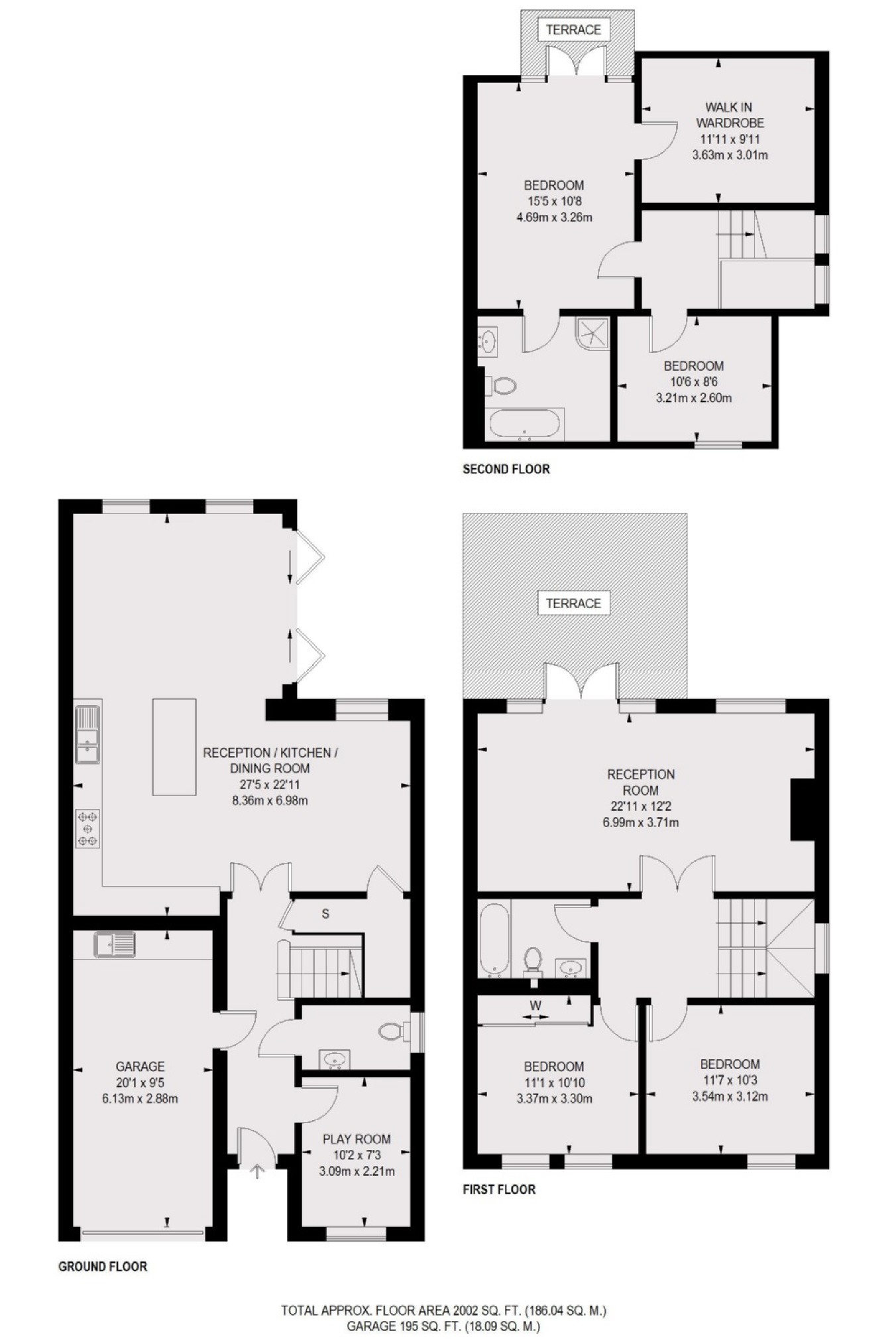Regents House, 87, Ormond Avenue, Hampton floorplan