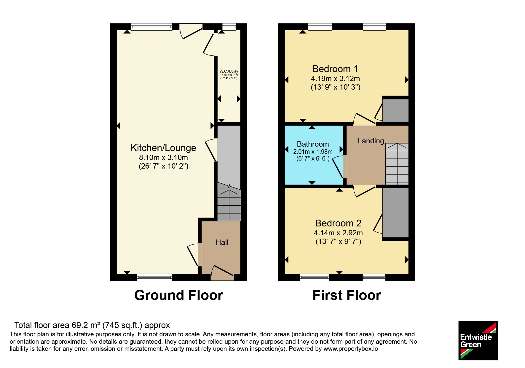 152, Hawthorn Drive, Lancashire floorplan