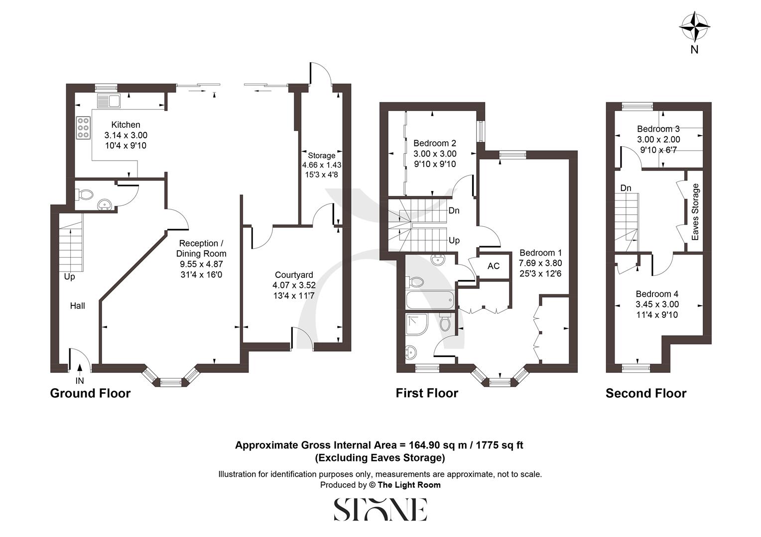 22, Denmark Mews, Hove floorplan