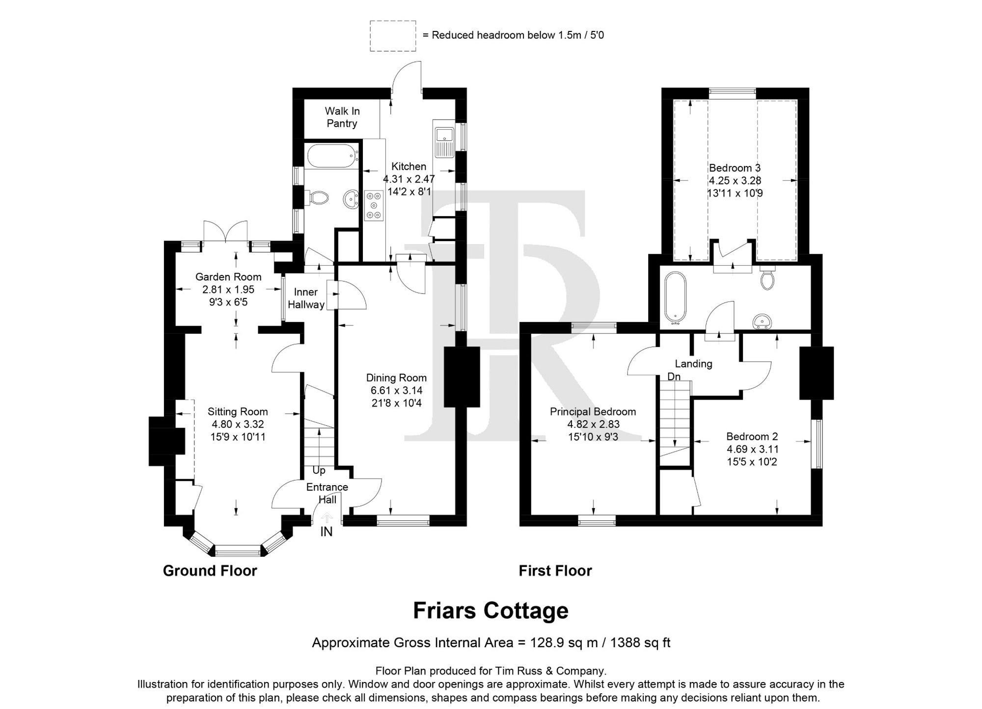 Friars Cottage Burton Lane, Princes Risborough floorplan
