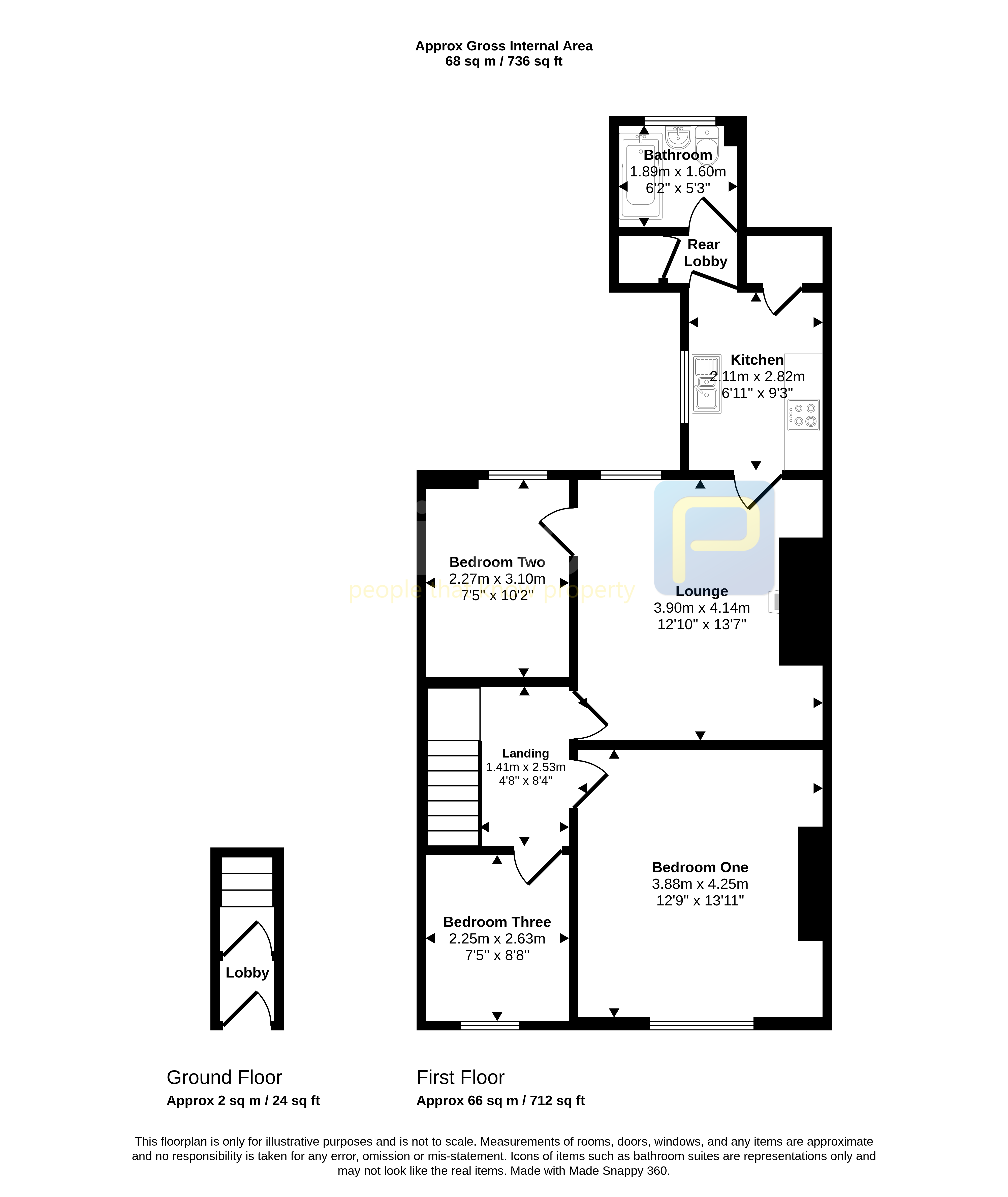 48, York Street, Gateshead floorplan